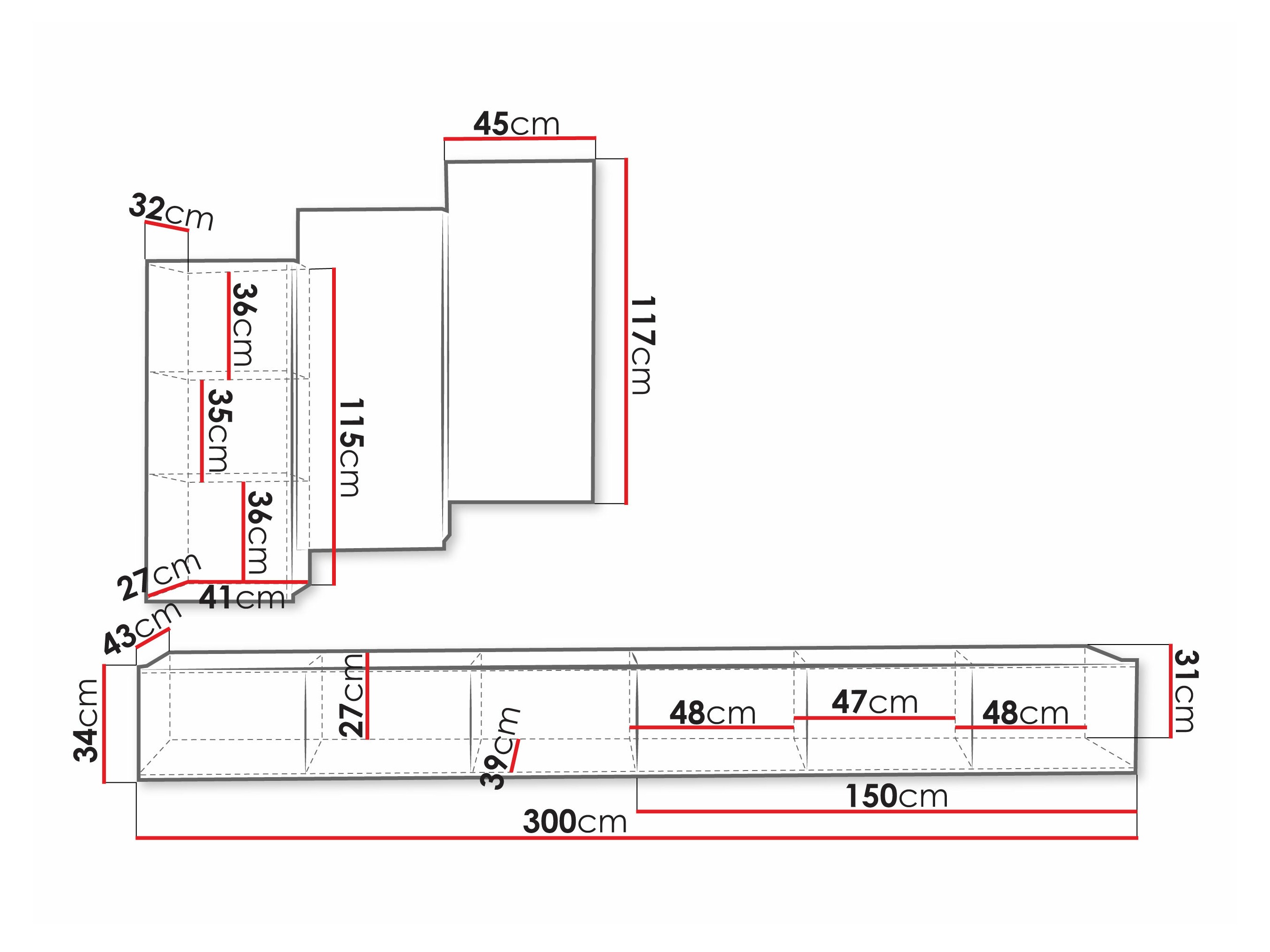 Elutoa komplekt Remus XX (Valge)