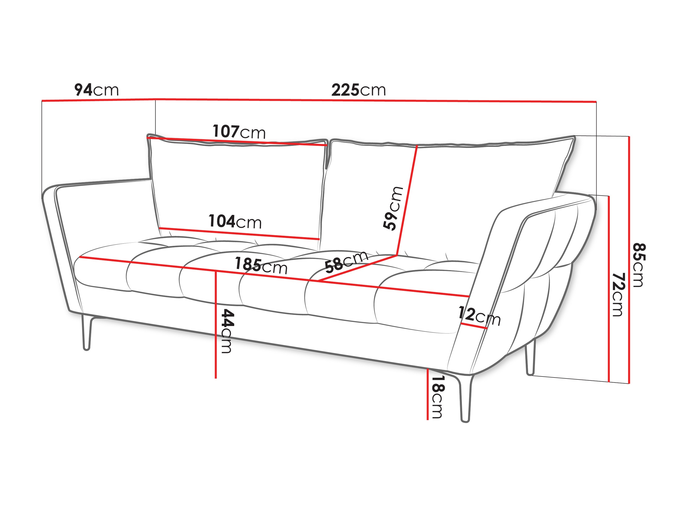 Diivan TrendyNest 127 (Aphrodite 19)