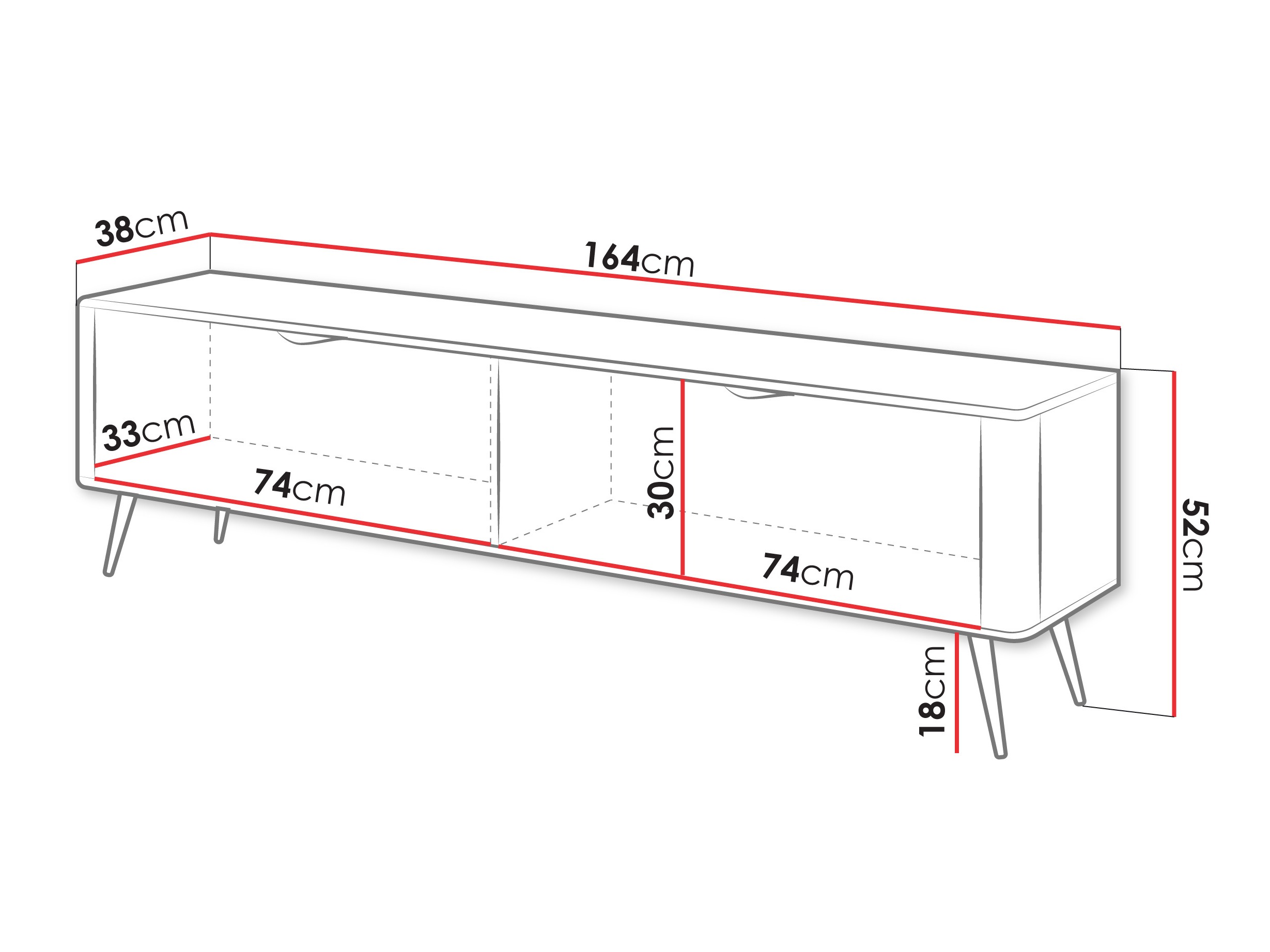TV-alus Lectum (Beež)