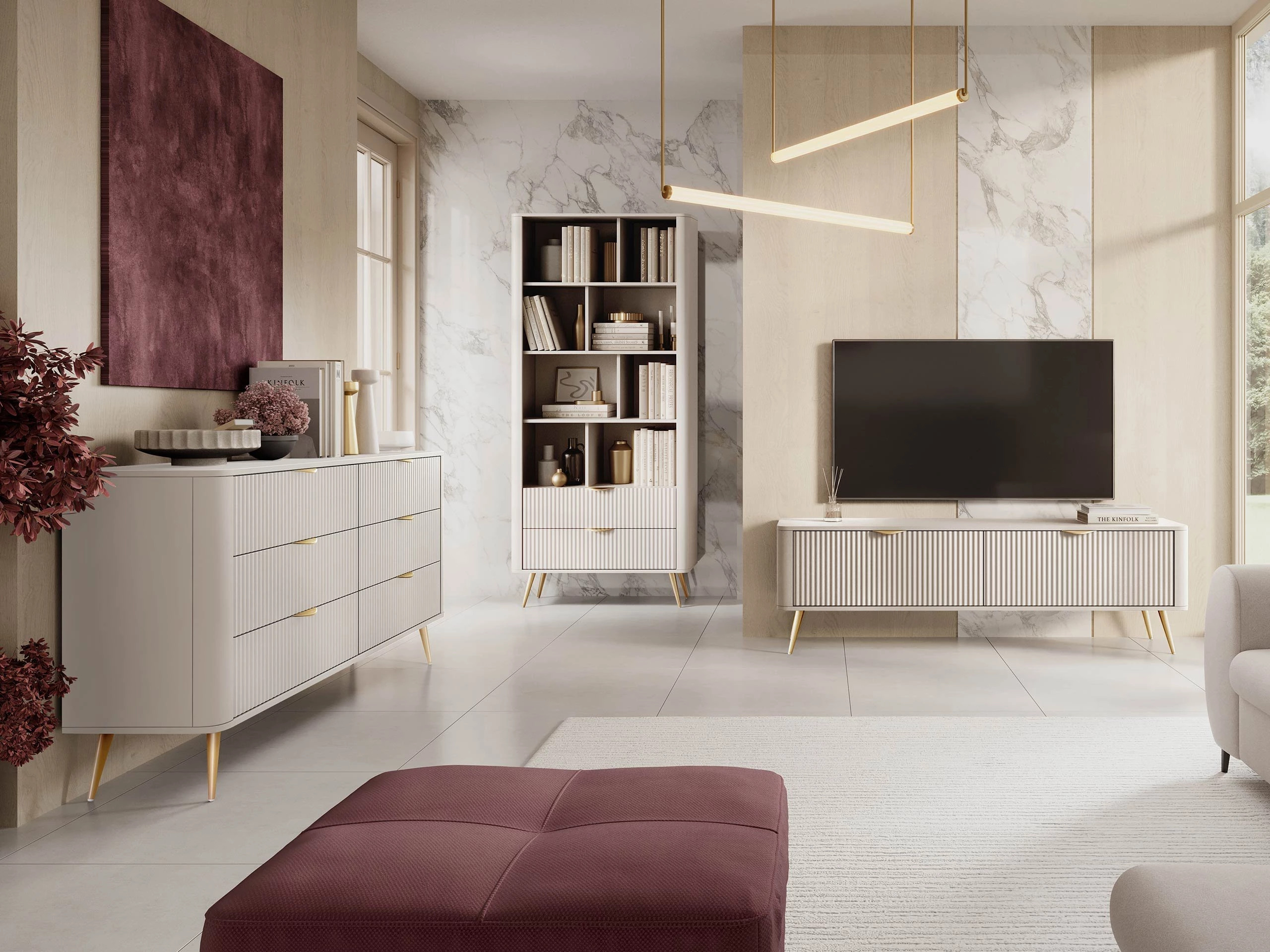 TV-alus Lectum (Beež)