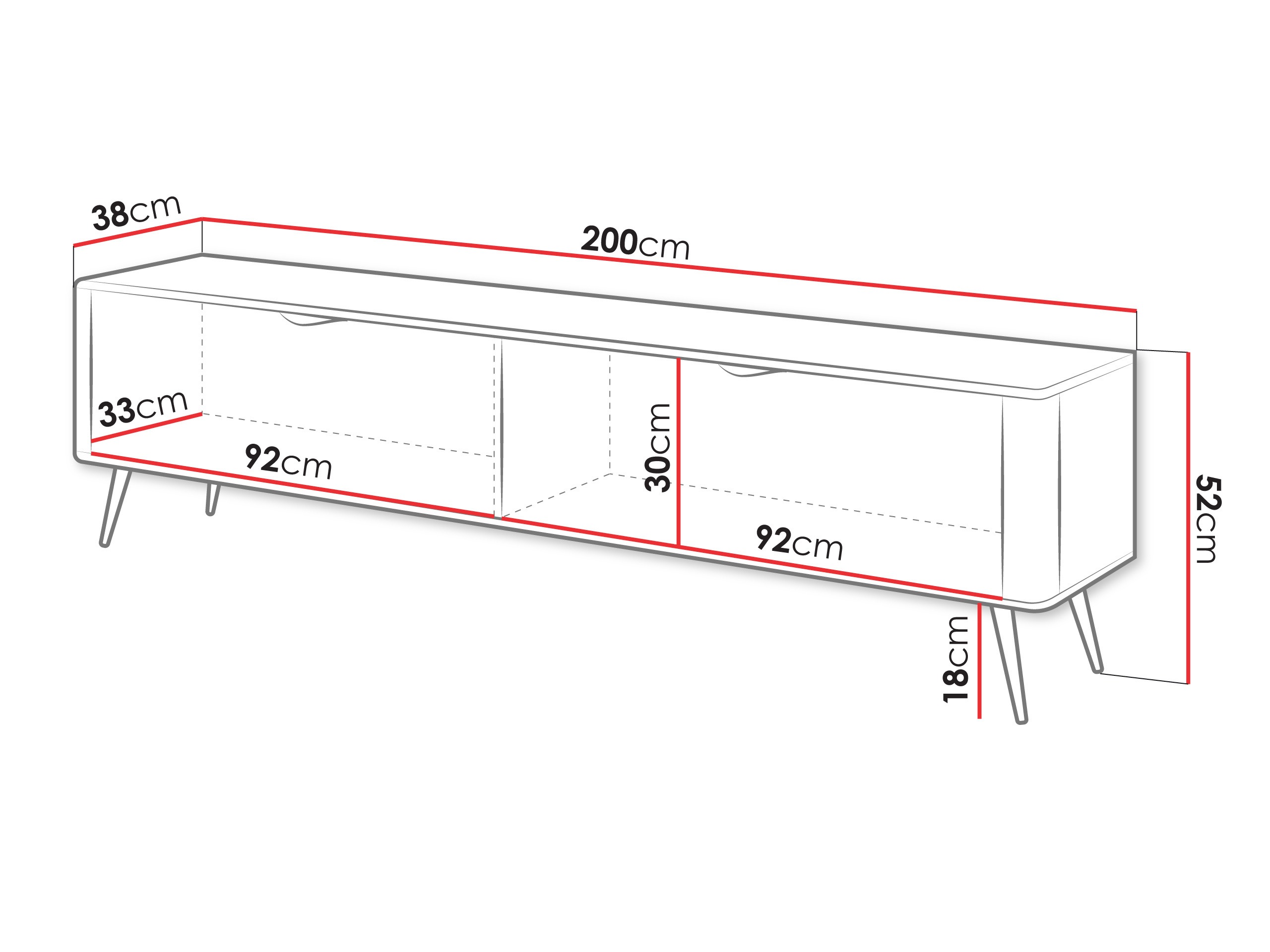 TV-alus Lectum I (Beež)