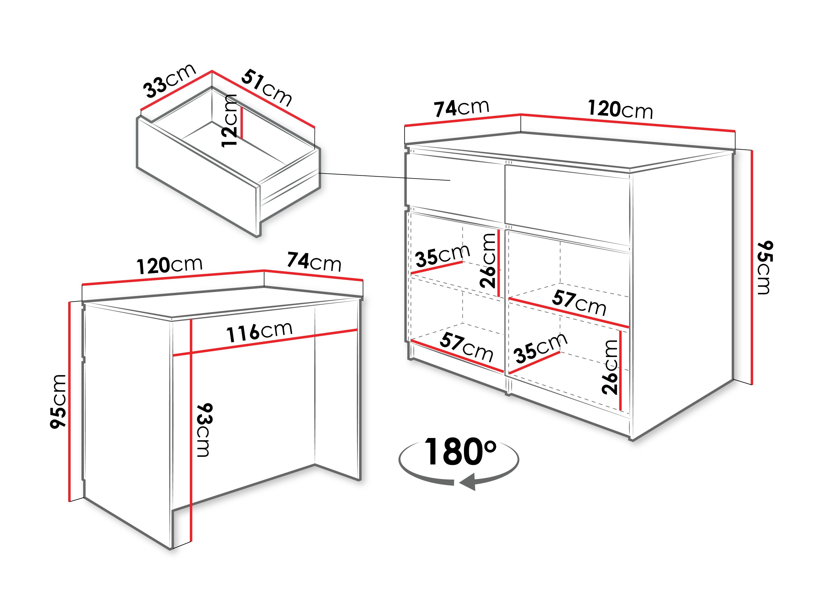Köögisaar Comfivo Cantal (Tamm)