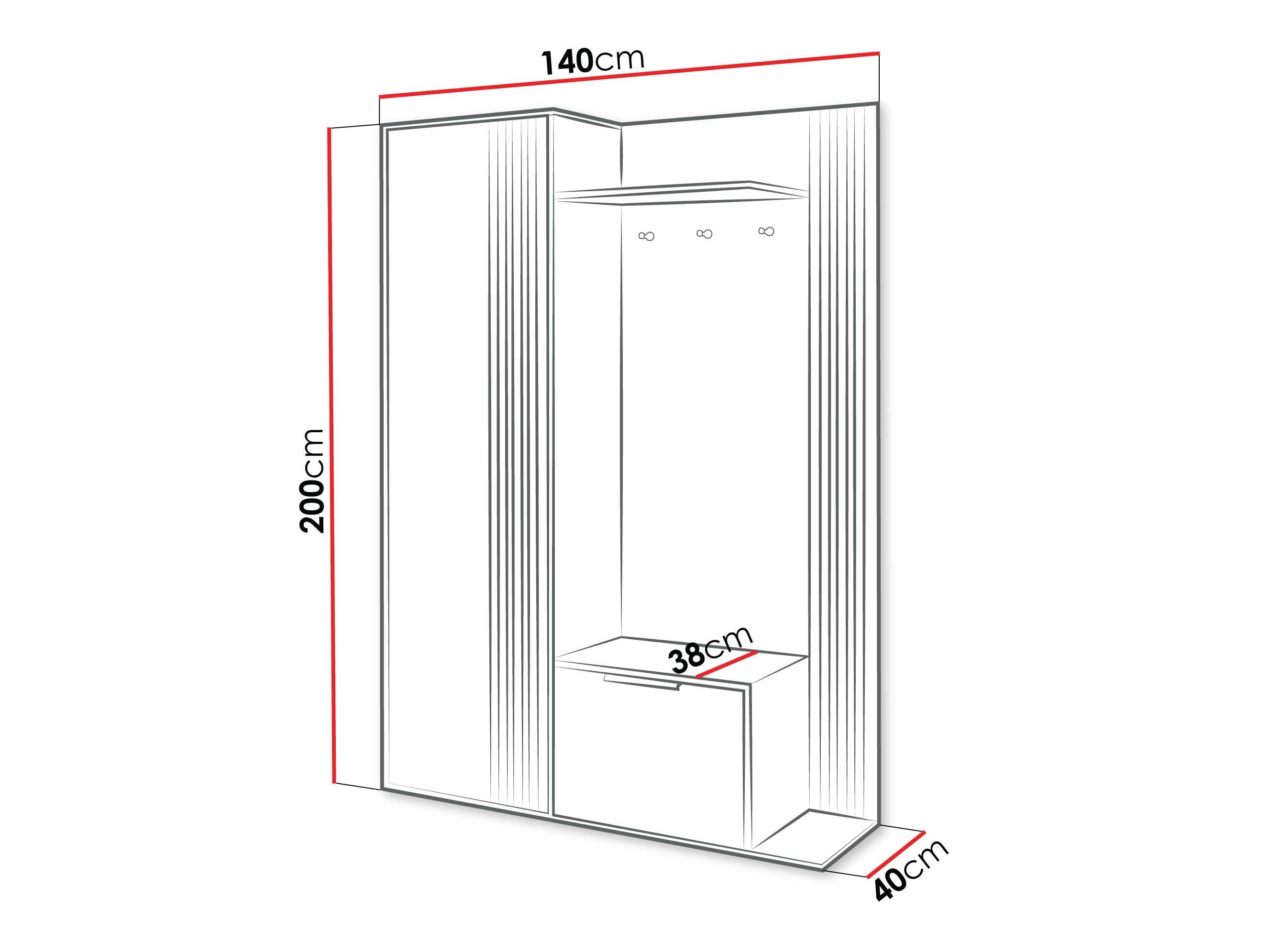 Esikukomplekt Honolulu 250