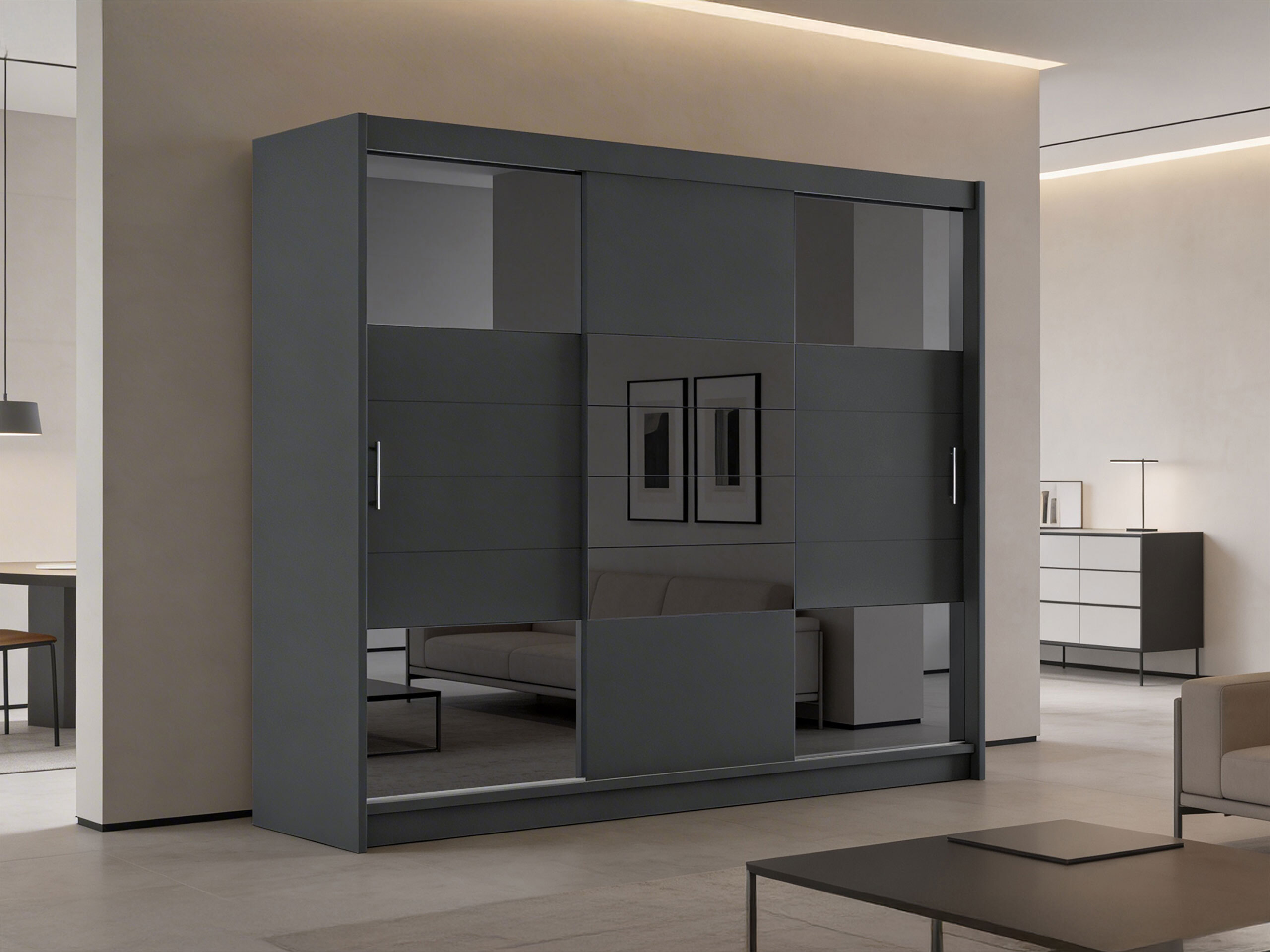 Riidekapp Honolulu 102 (Grafiit)