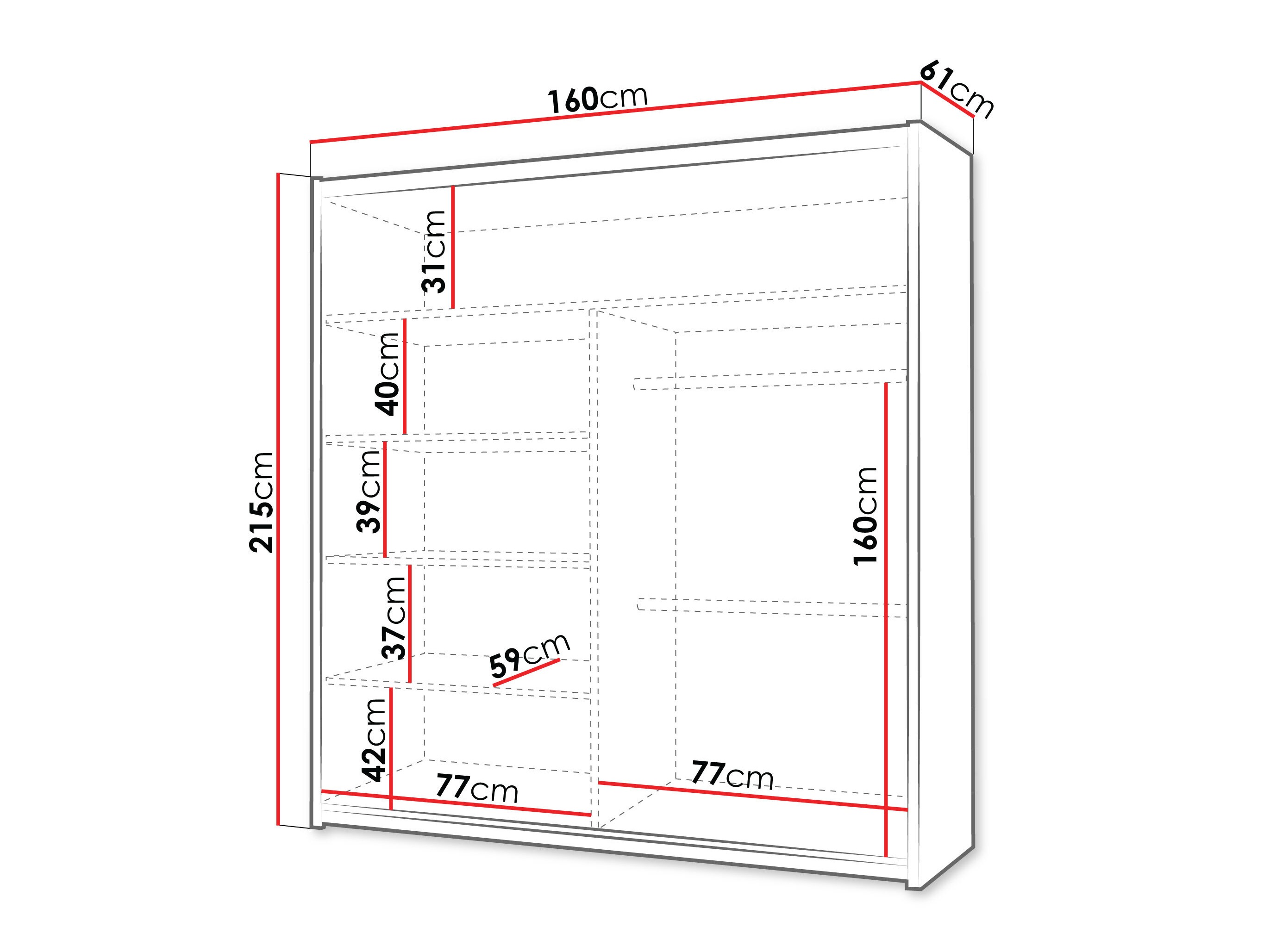 Riidekapp Honolulu 236