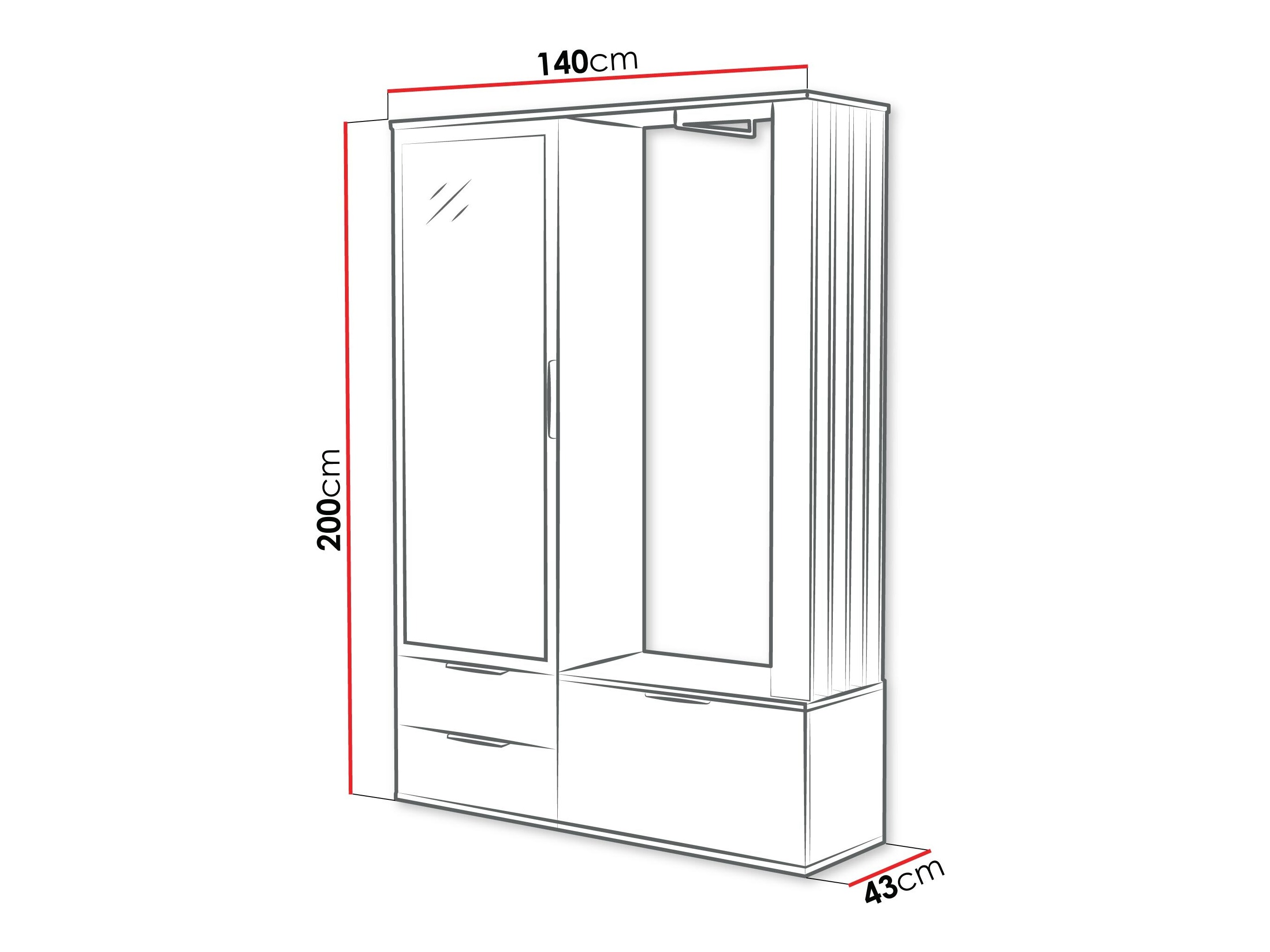 Esikukomplekt Honolulu 261