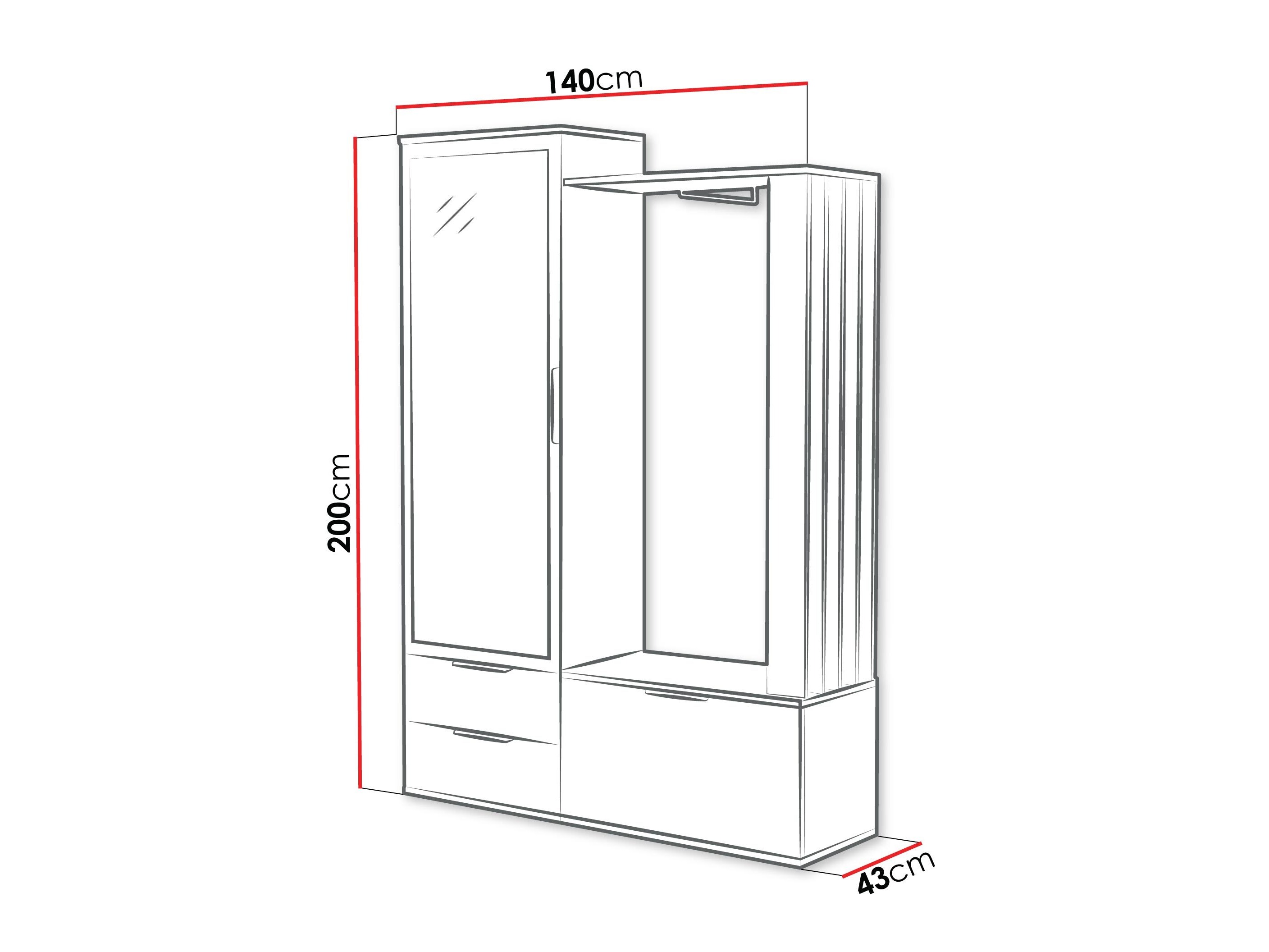 Esikukomplekt Honolulu 262