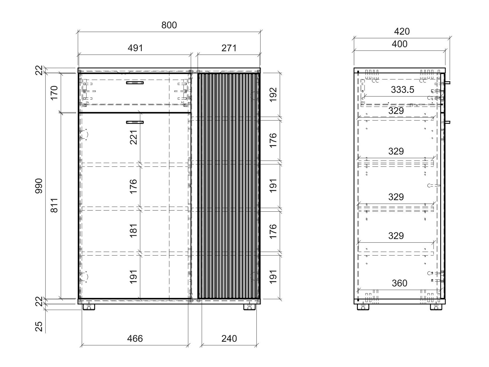 Esikukomplekt Remcale 117