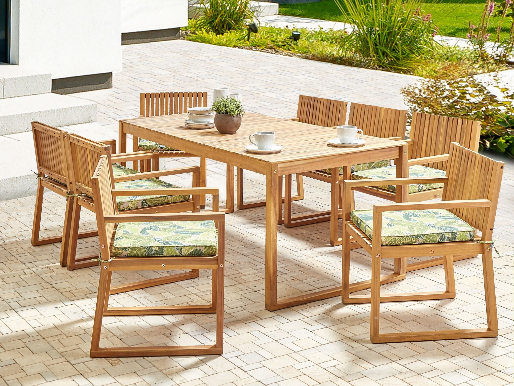 Laua ja toolide komplekt Berwyn 3235 (Roheline)