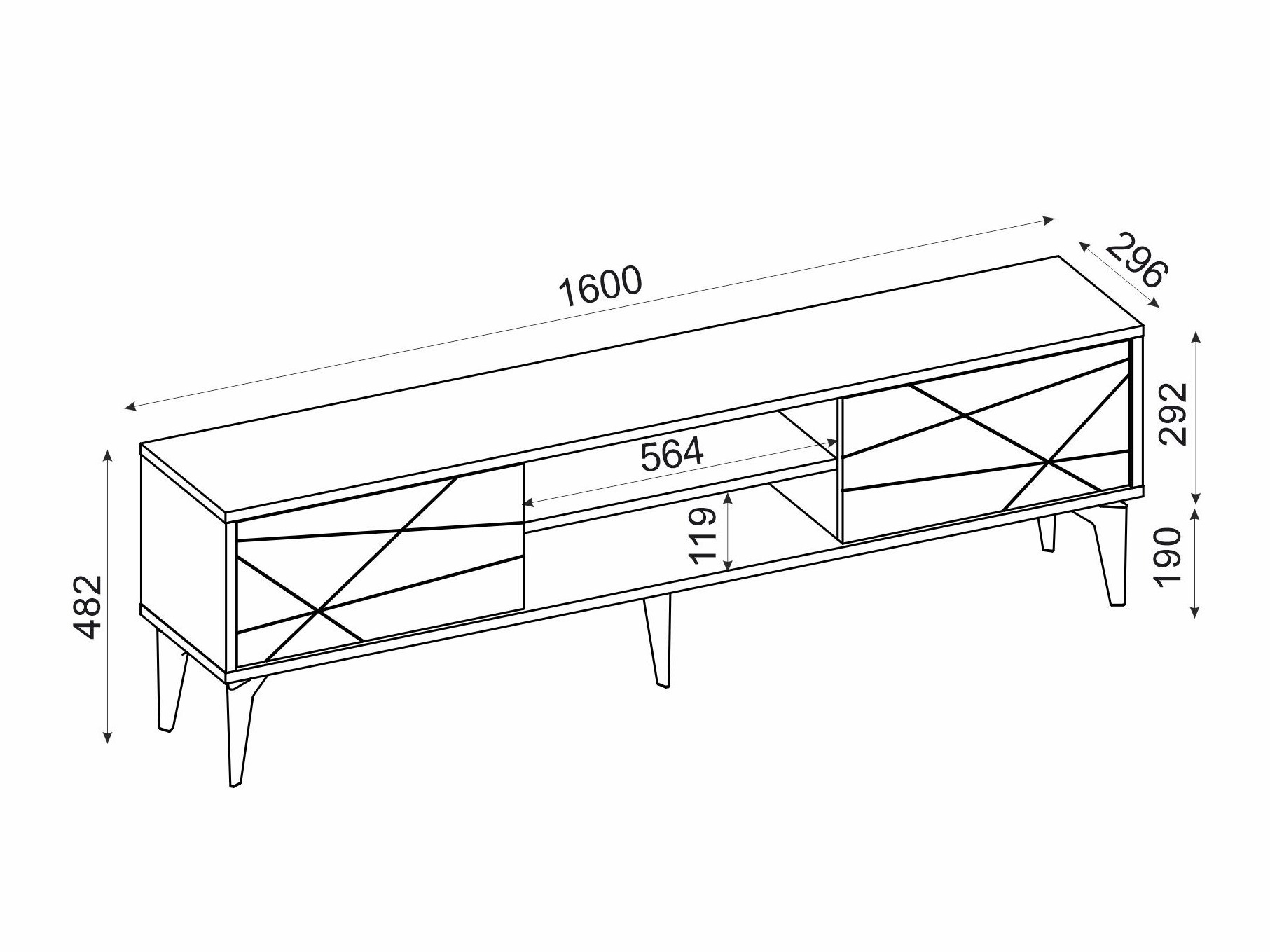 TV-alus Kailua 2535 (Antratsiit)