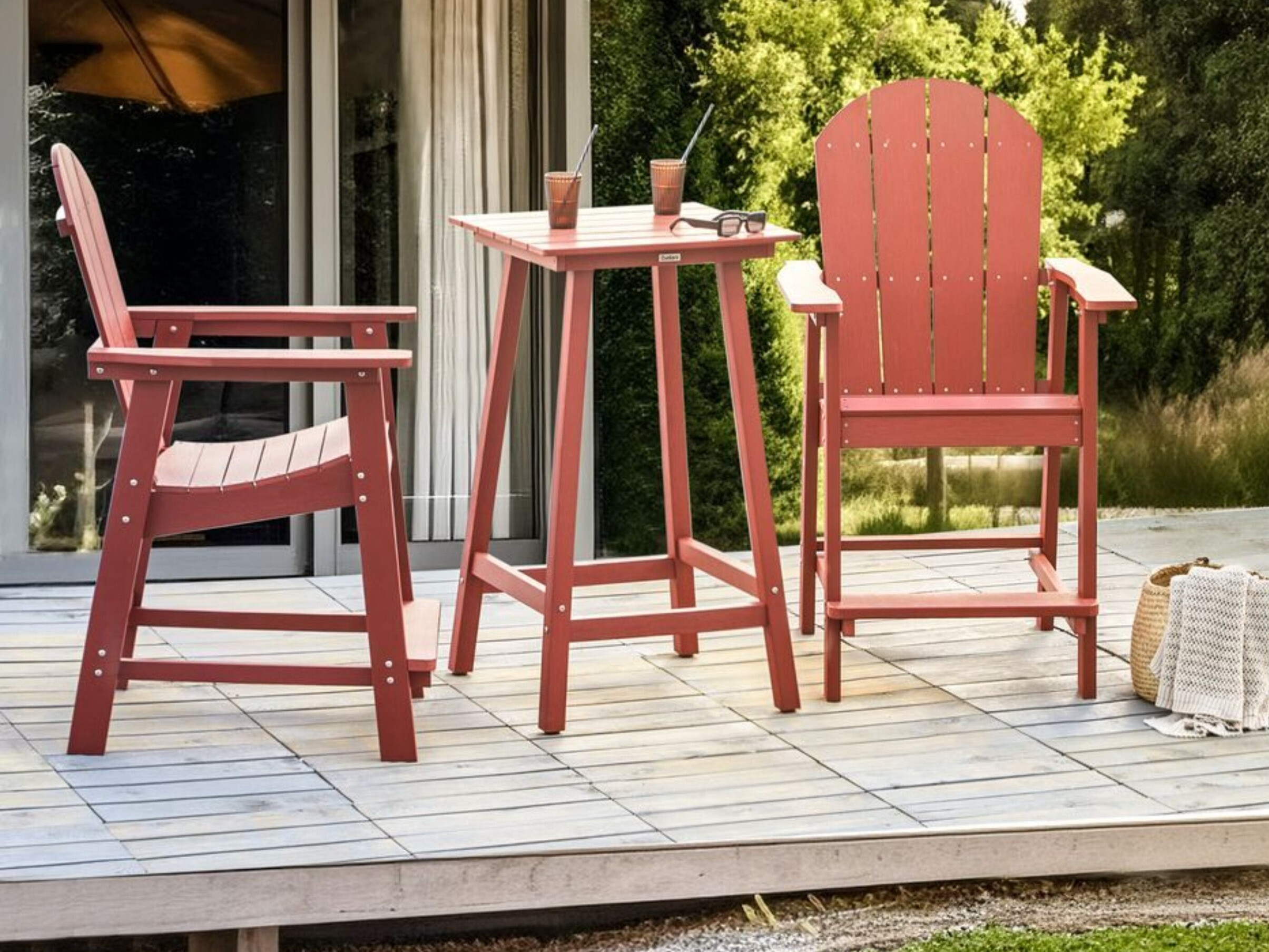 Aia baarilaud Berwyn 3250 (Punane)