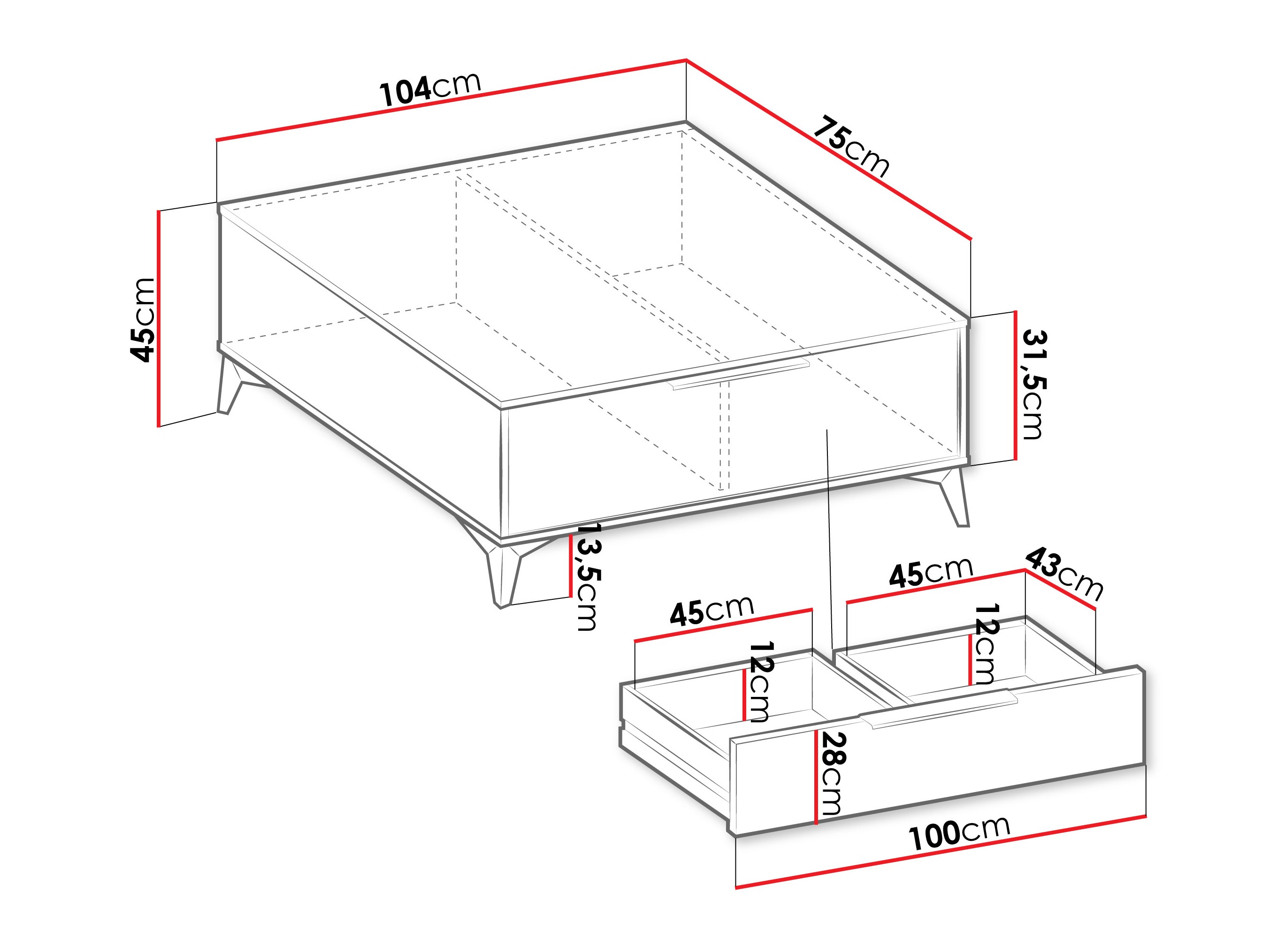 Diivanilaud Comfivo Citrus I
