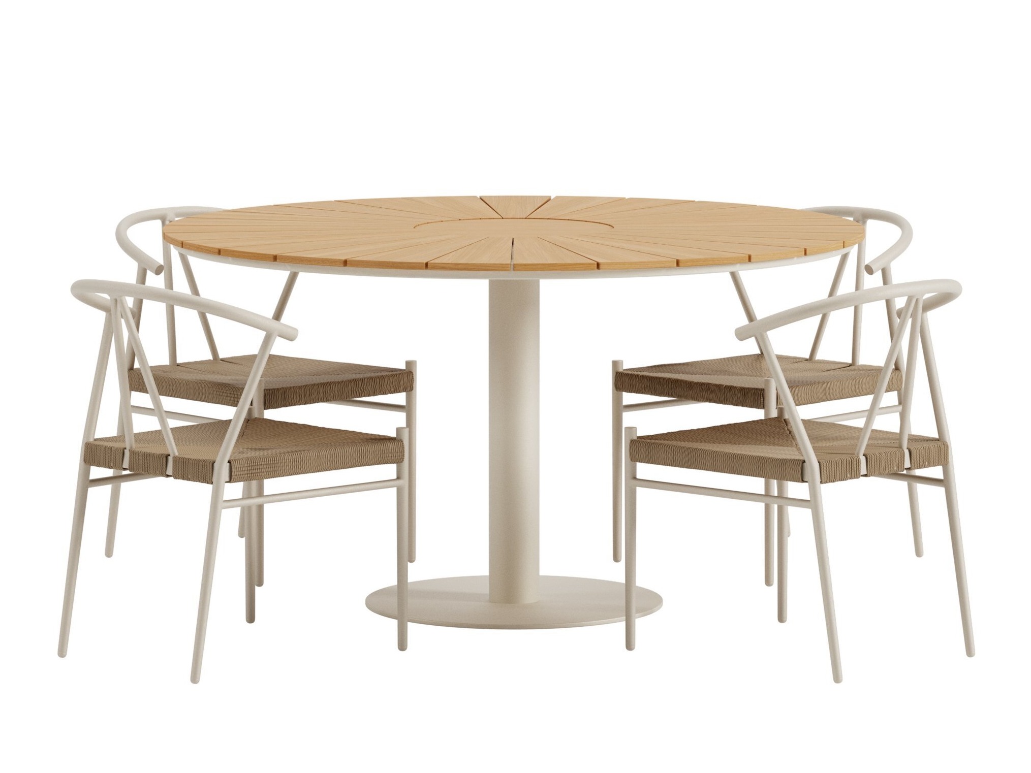 Laua ja toolide komplekt Dallas 5167