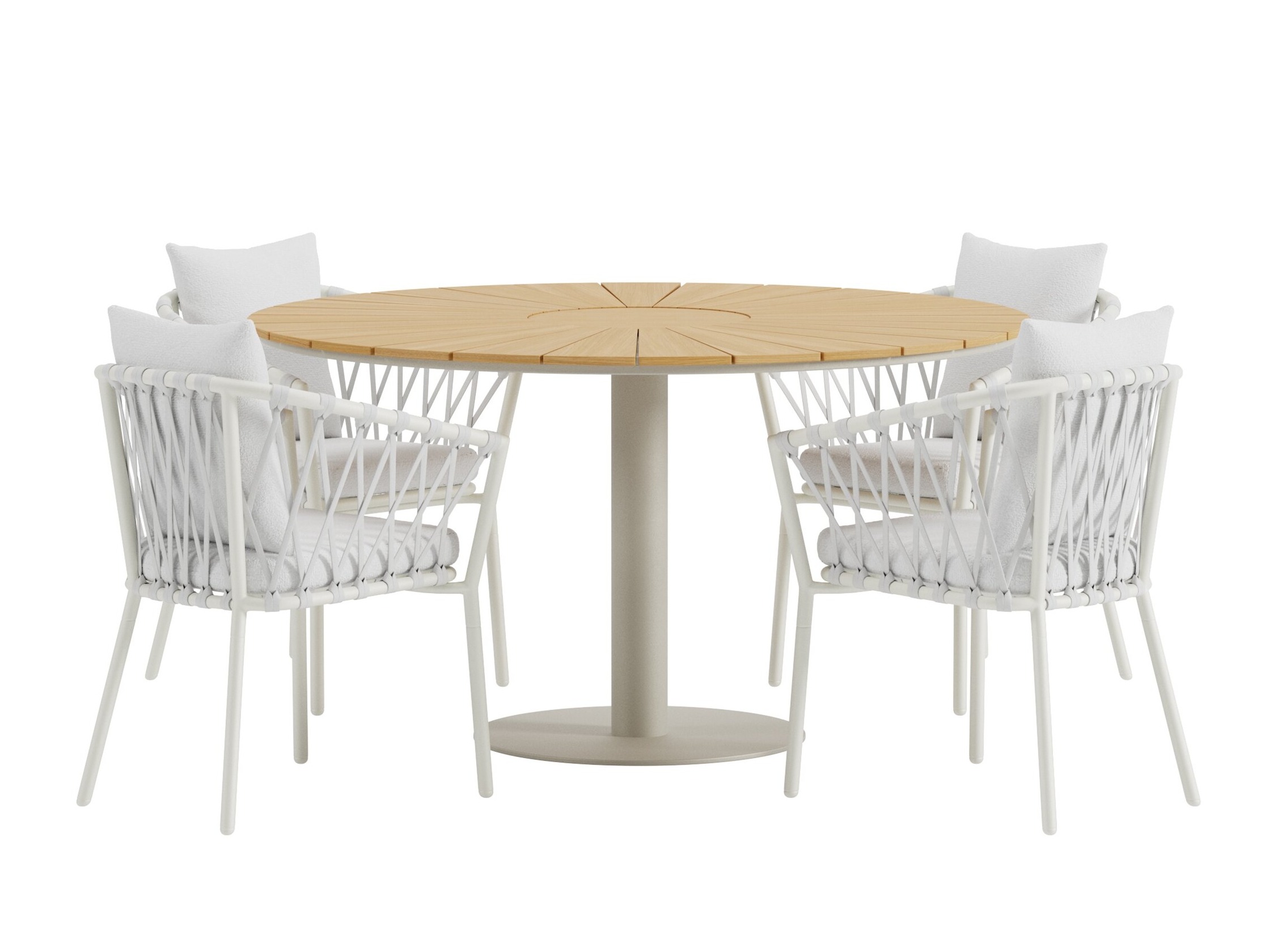 Laua ja toolide komplekt Dallas 5168