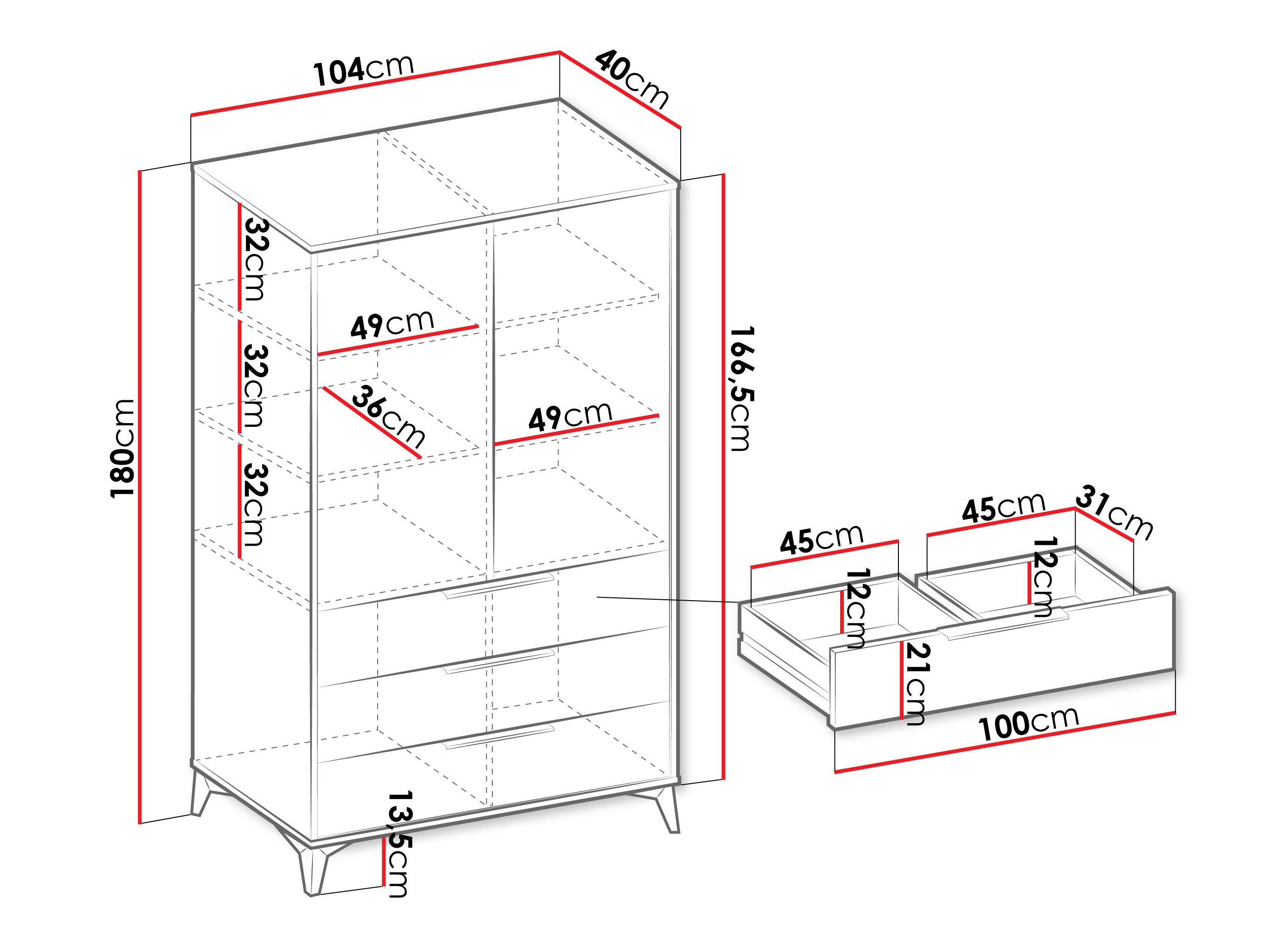 Riiul Comfivo Citrus IV