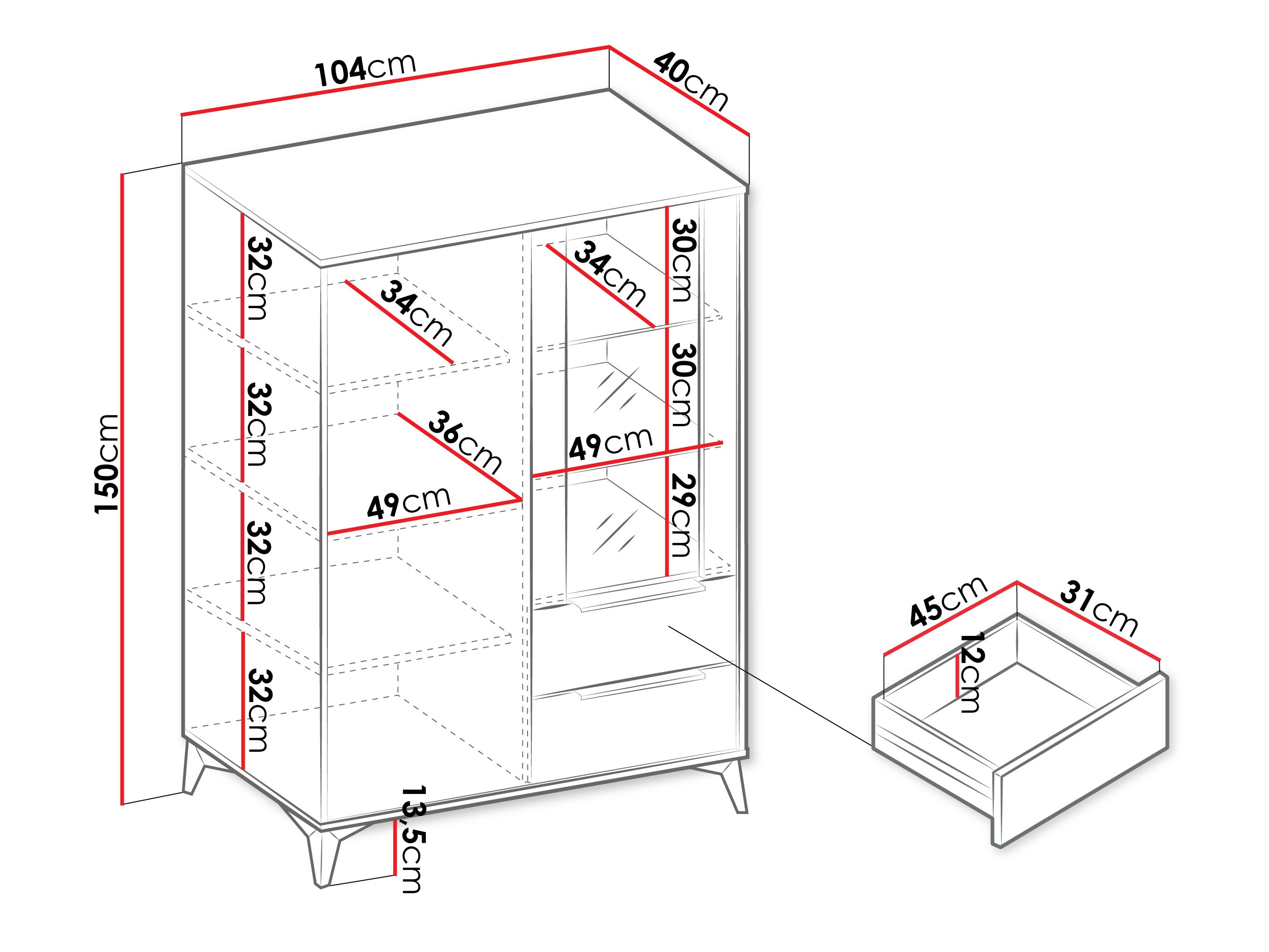 Riiul Comfivo Citrus V