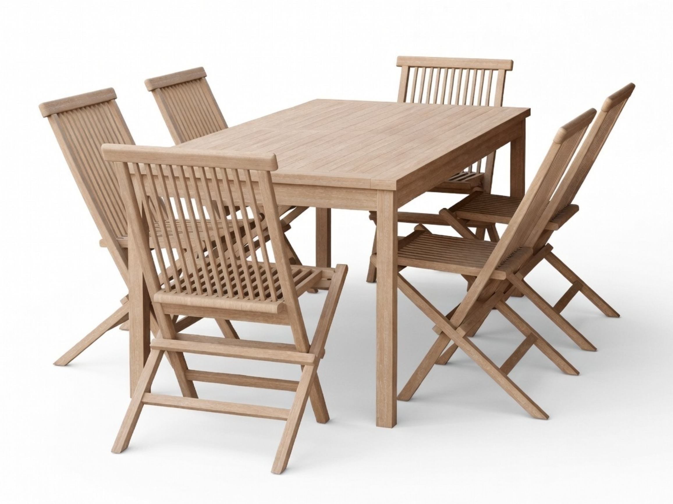 Laua ja toolide komplekt Nunova 144 (Ere puit)