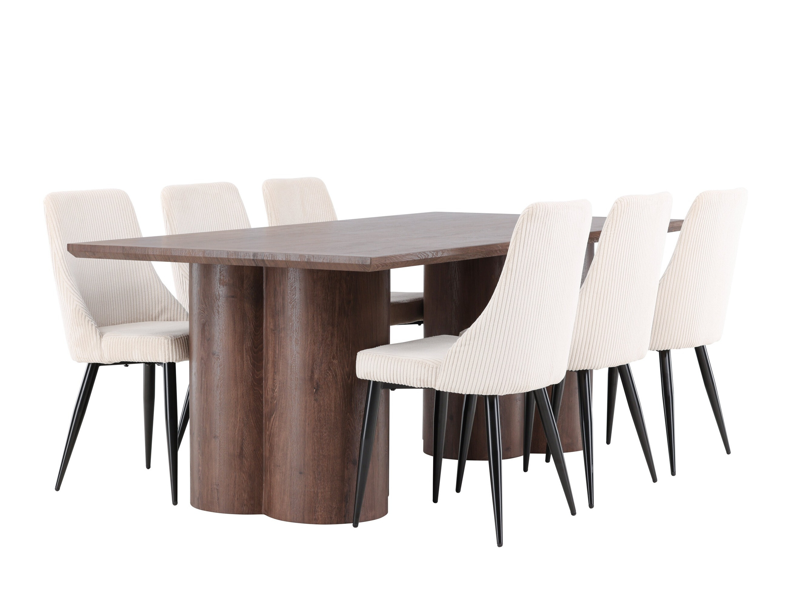 Söögitoakomplekt Dallas 5179 (Pruun)