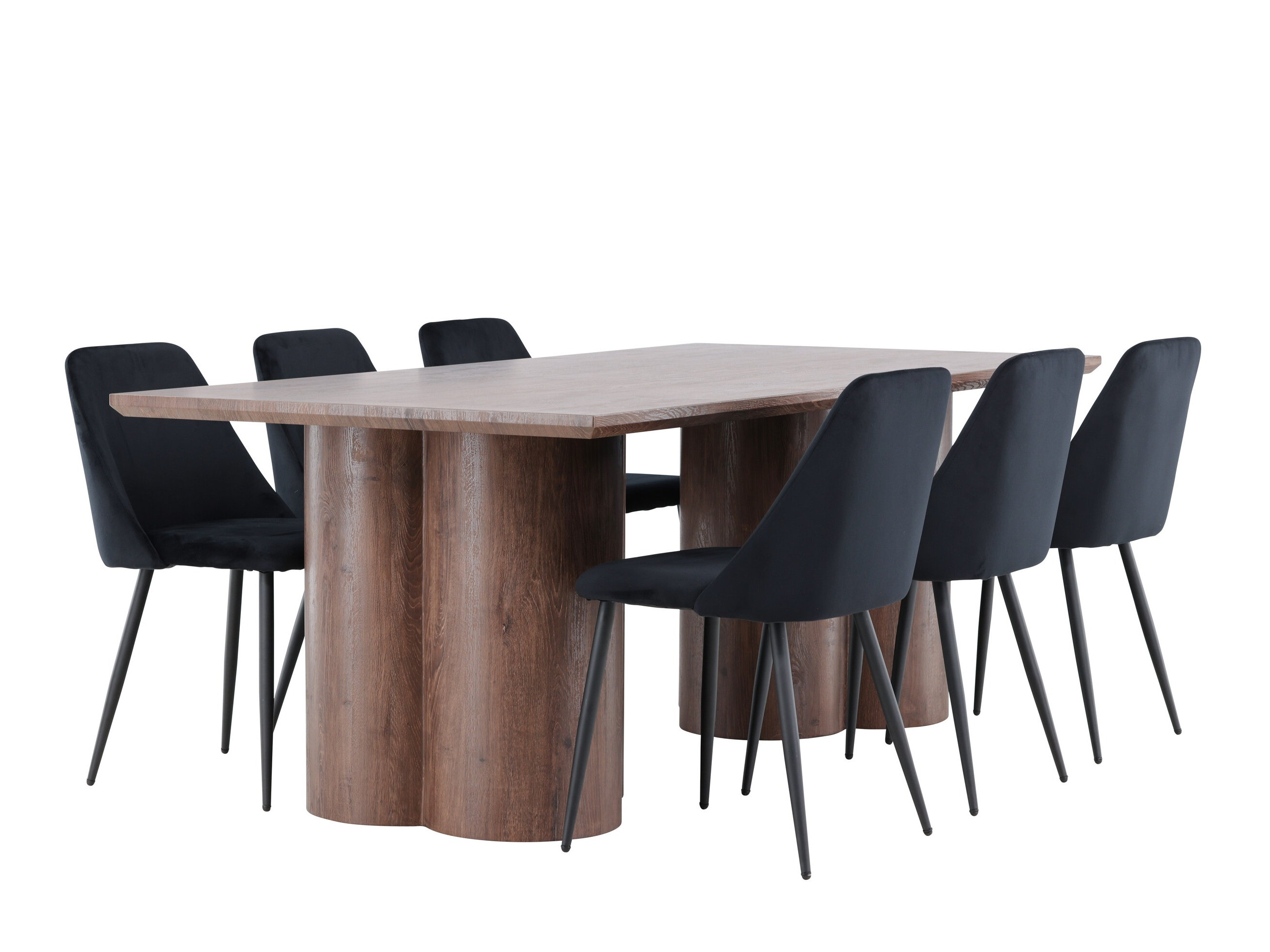 Söögitoakomplekt Dallas 5182 (Pruun)