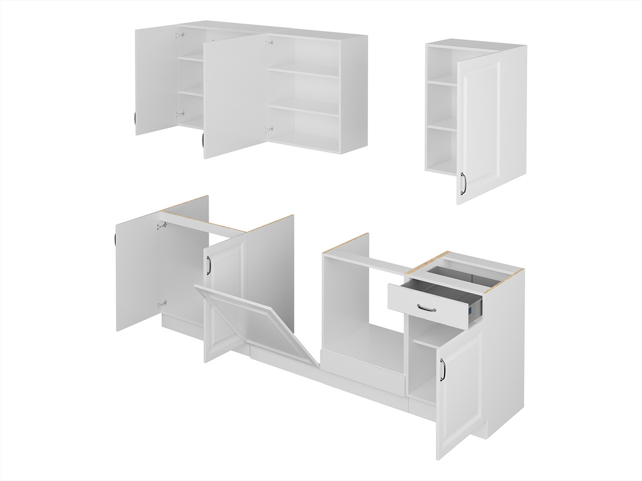 Moodul köögikomplekt Retro Grey 150