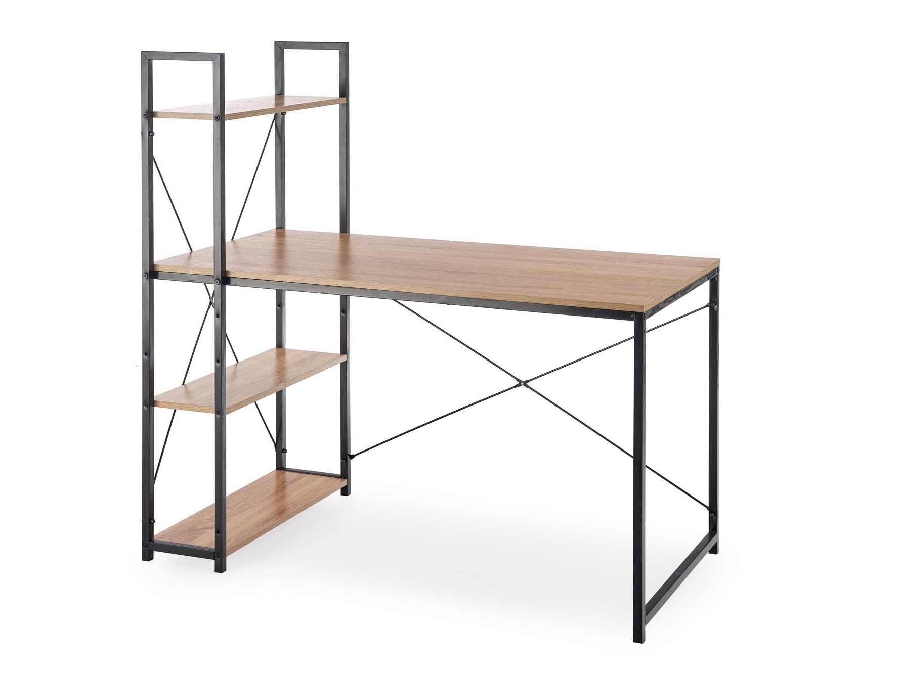 Kirjutuslaud Houston 1888 (Sonoma tamm + Must)