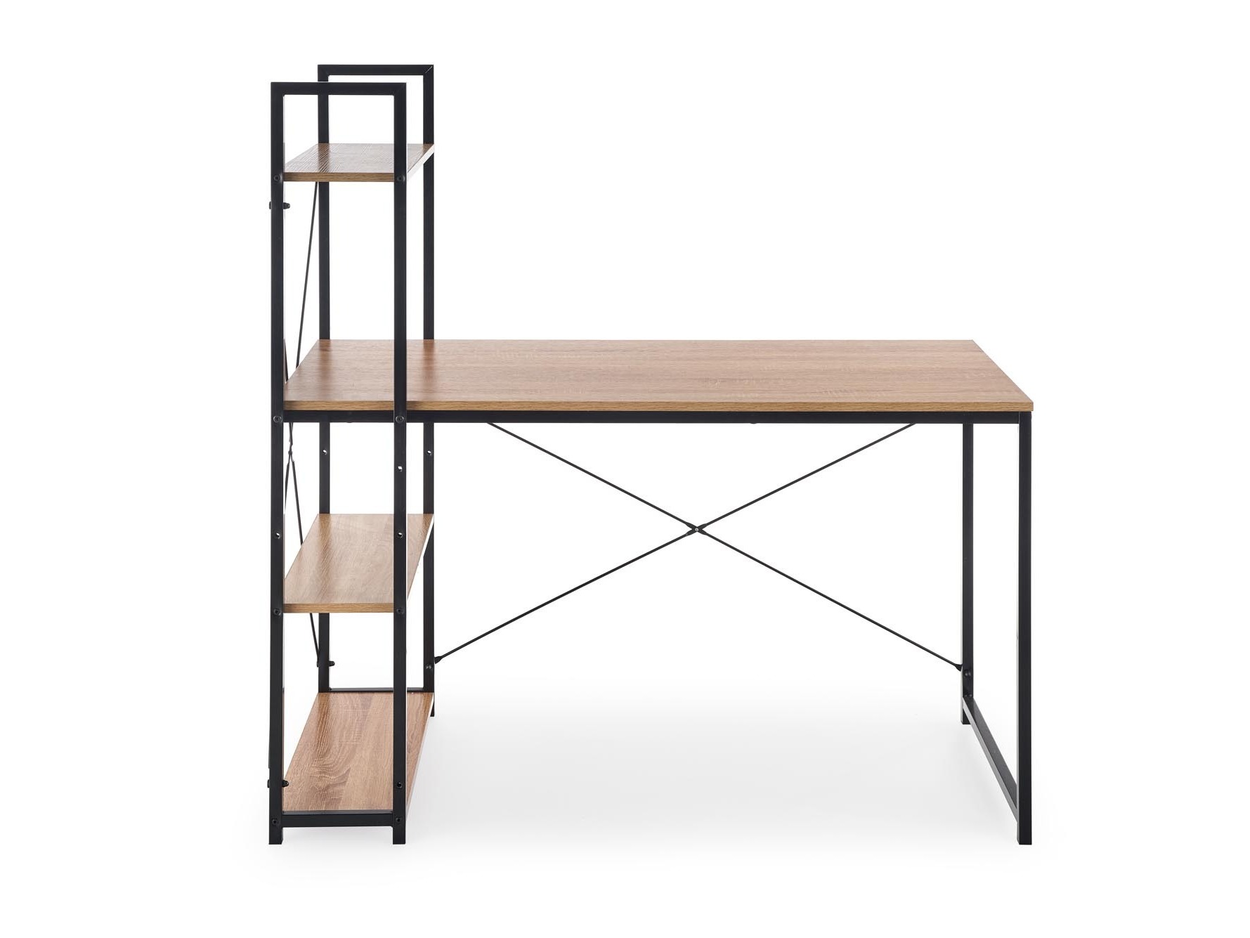 Kirjutuslaud Houston 1888 (Sonoma tamm + Must)