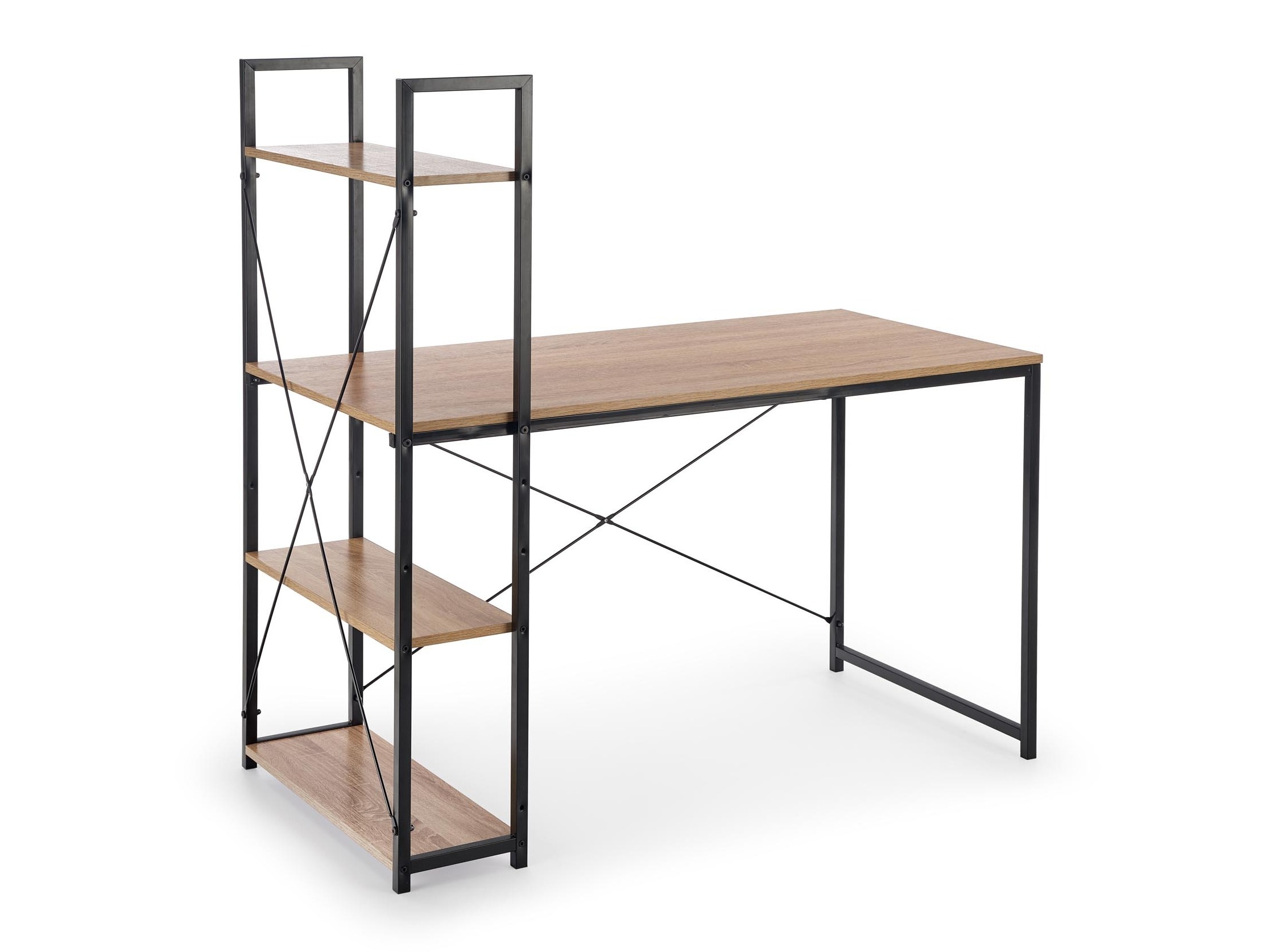 Kirjutuslaud Houston 1888 (Sonoma tamm + Must)