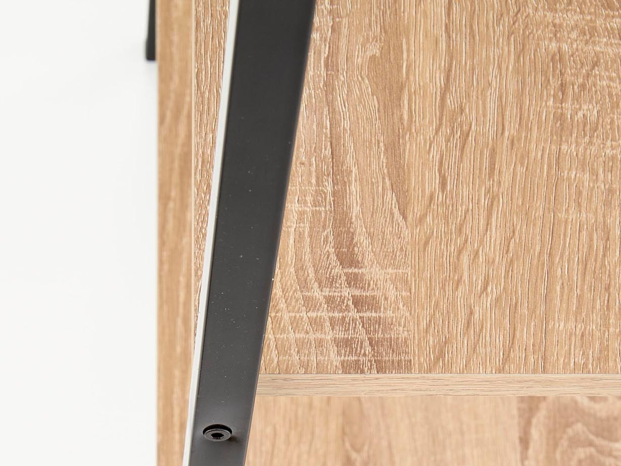 Riiul Houston 1891 (Sonoma tamm + Must)