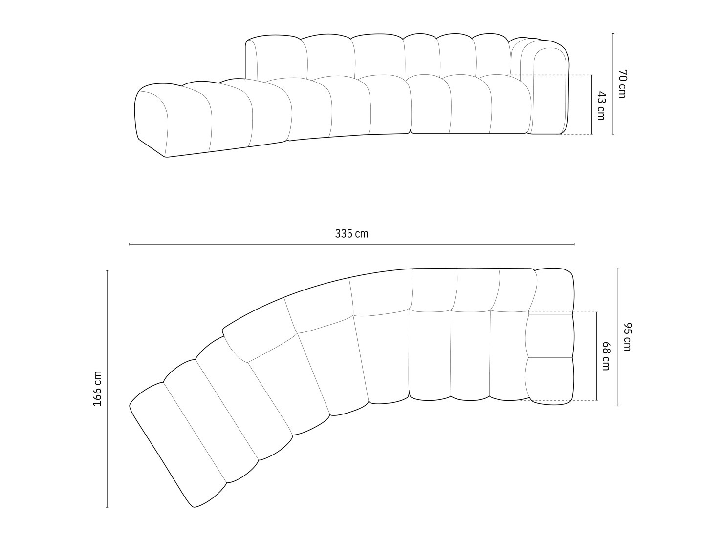 Mooduldiivan Cirleve 107 (Baloo 2090)
