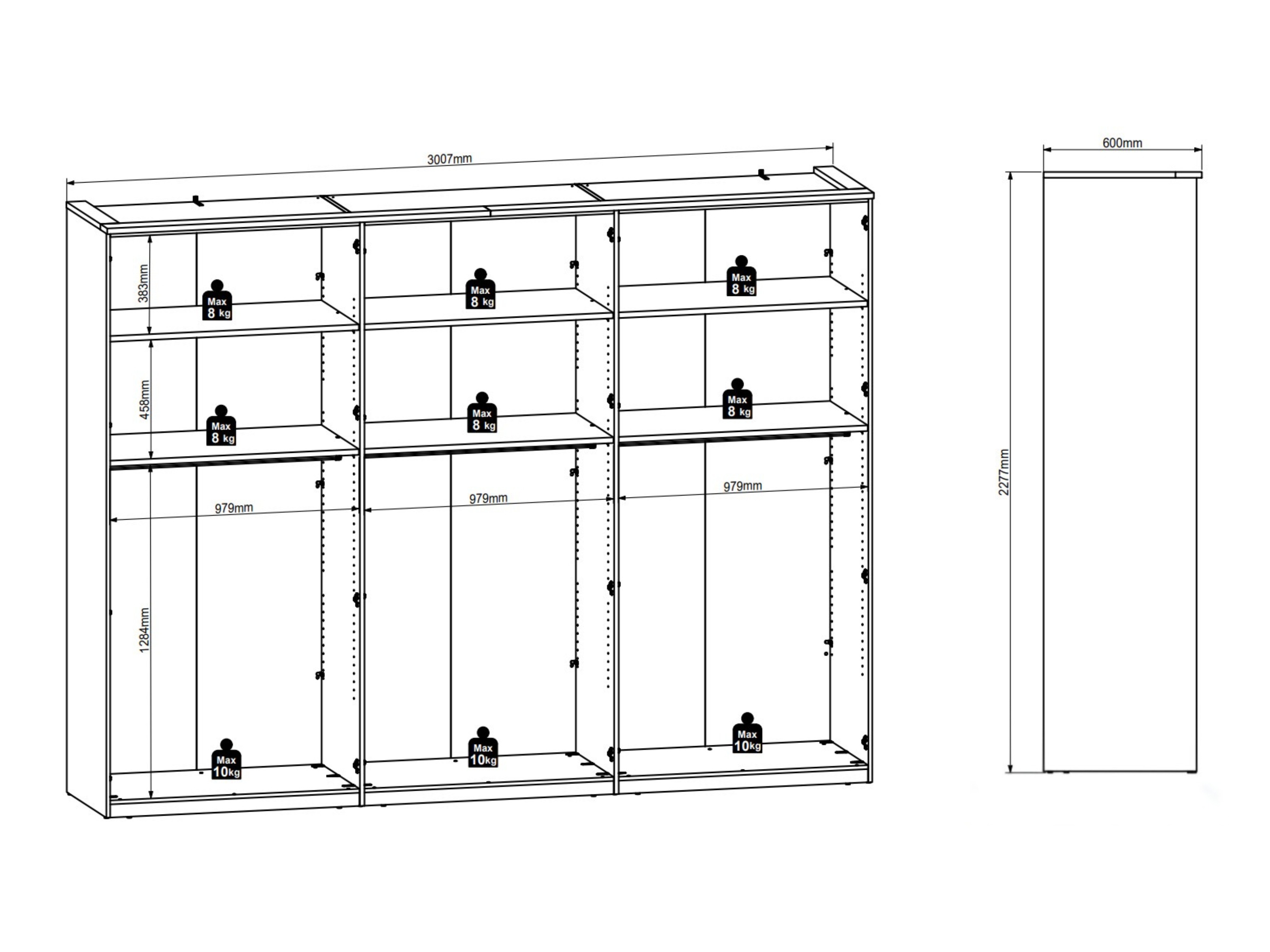 Riidekapp Testolo 103