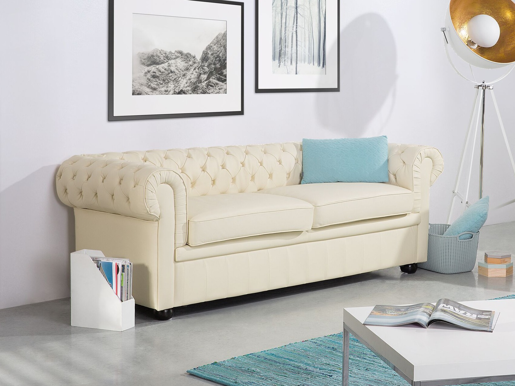 Chesterfield diivan Berwyn 832 (Koor)