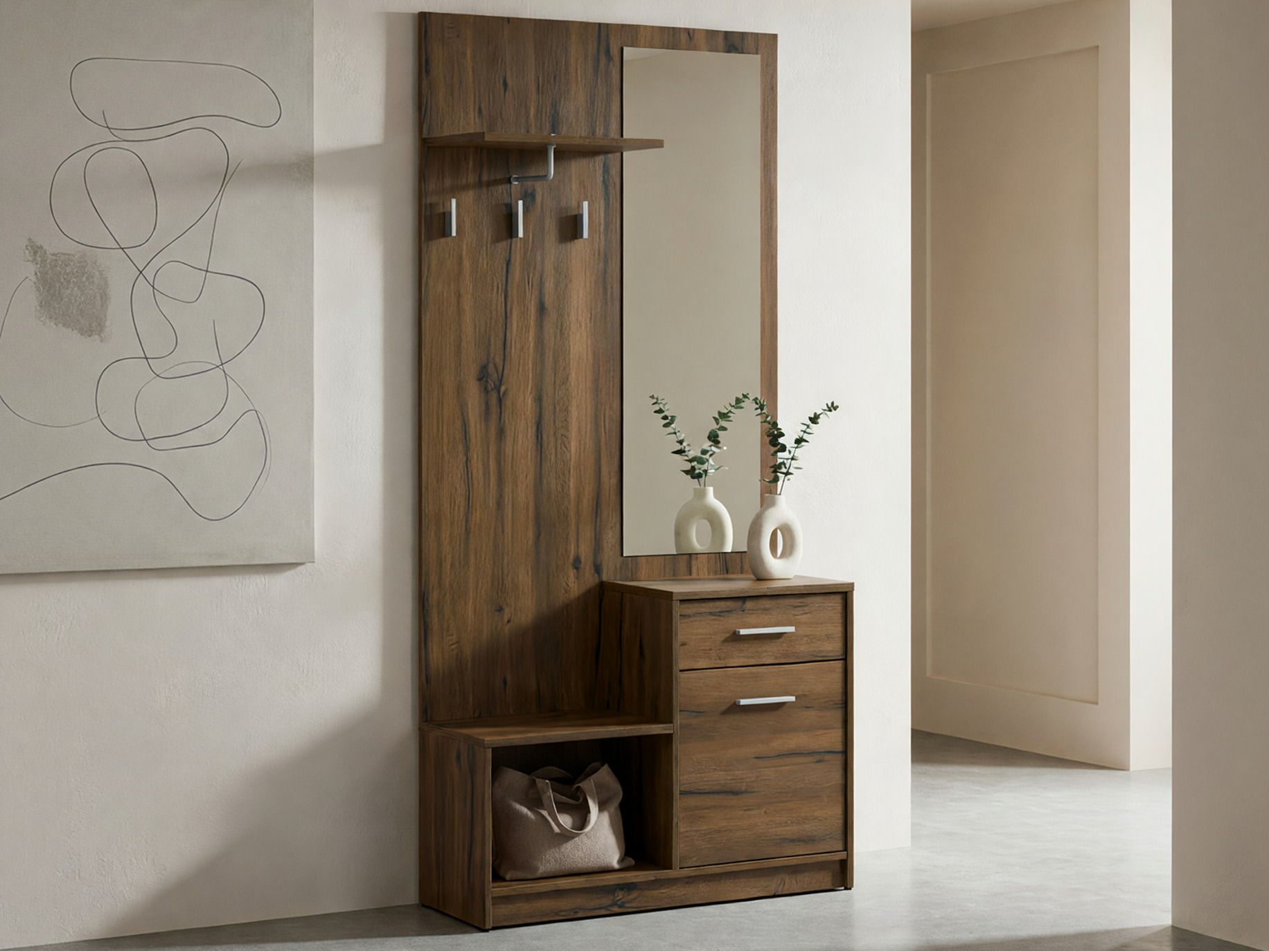 Esikukomplekt Novsore 121 (Tume tamm)