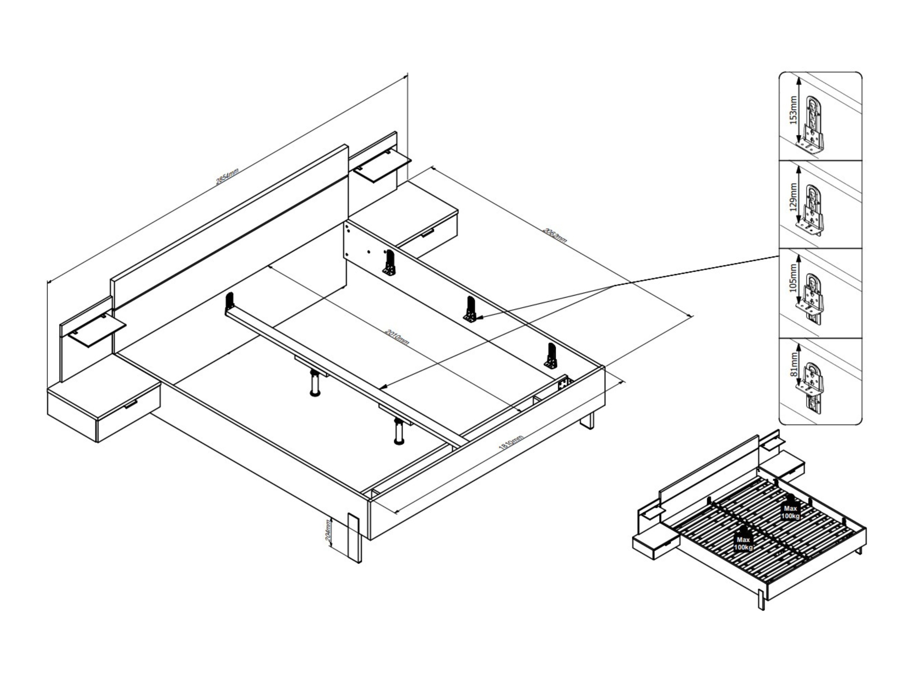 Magamistoakomplekt Testolo 104