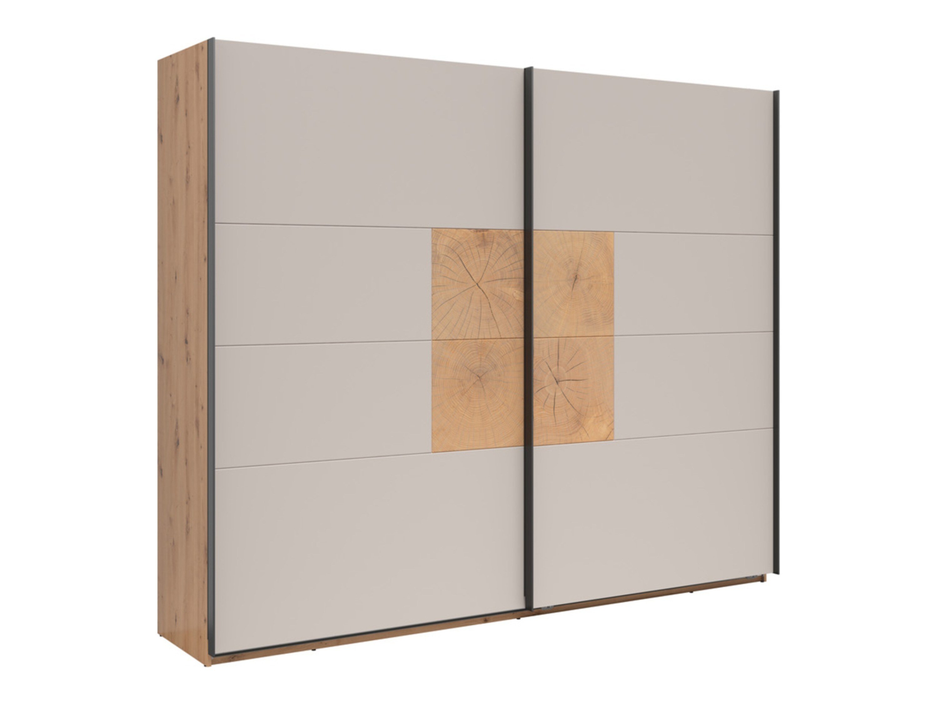 Riidekapp Livcali 103 (Artisan tamm + Kašmiir)