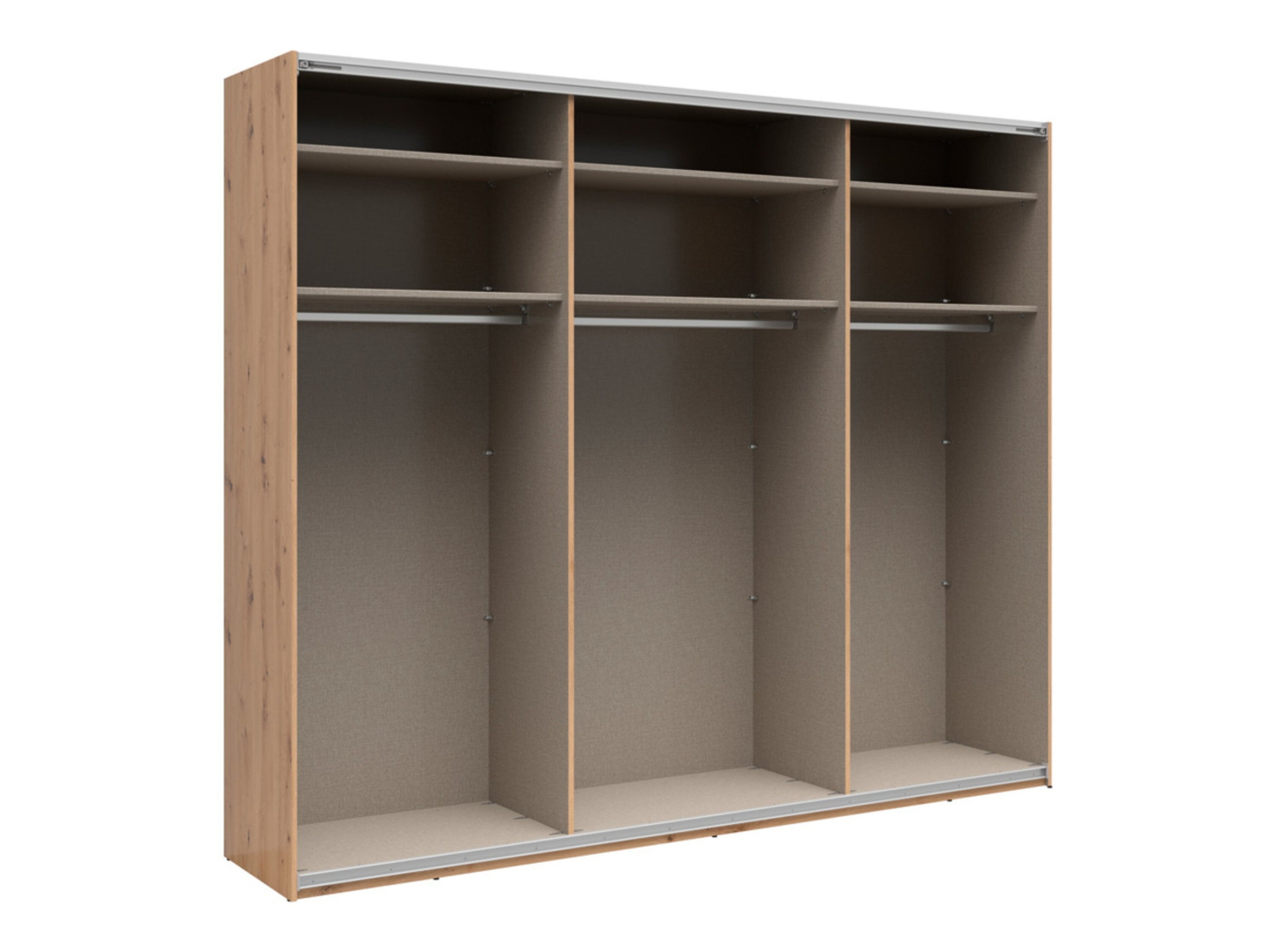 Riidekapp Livcali 103 (Artisan tamm + Kašmiir)