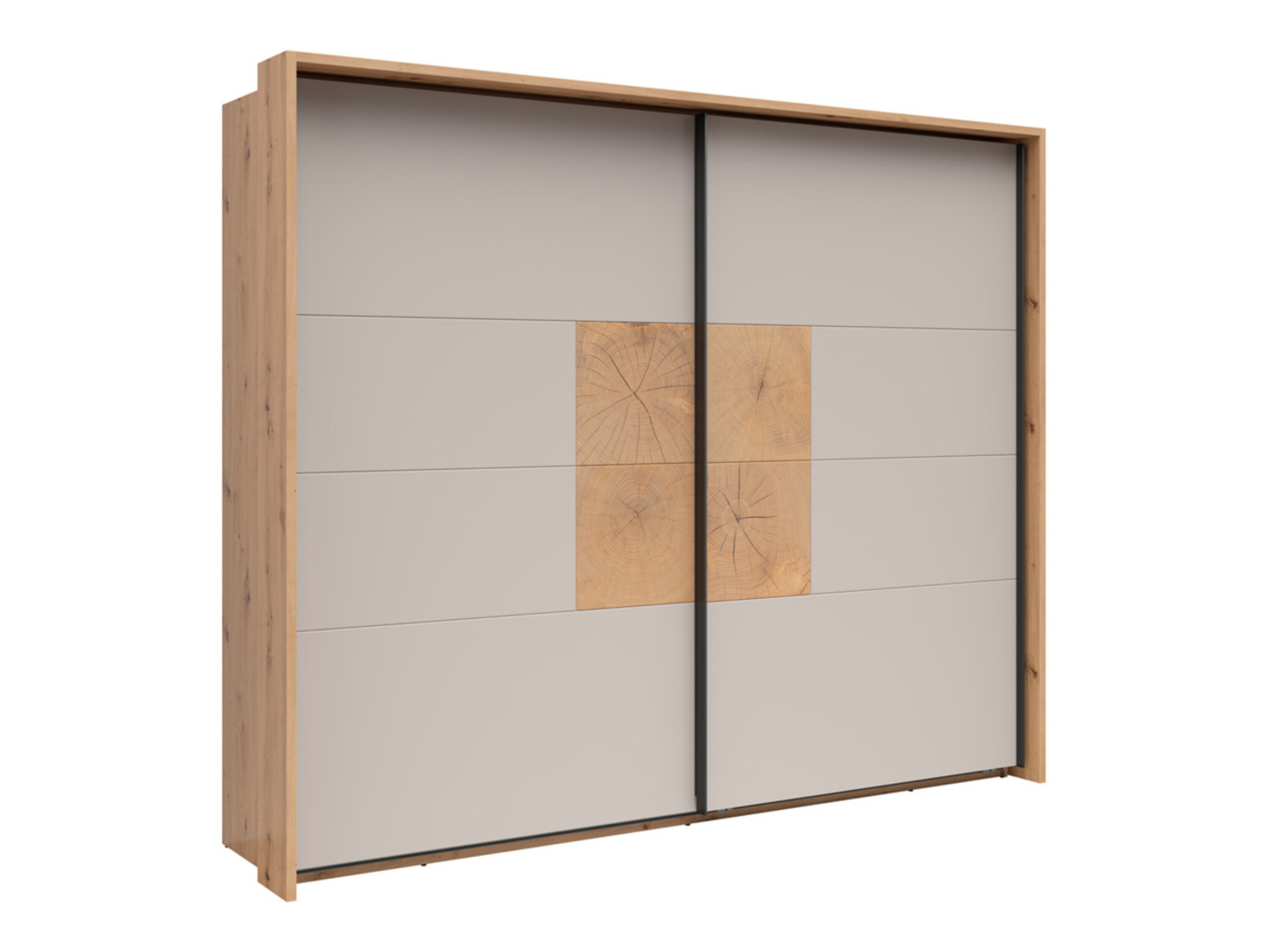 Riidekapp Livcali 103 (Artisan tamm + Kašmiir)