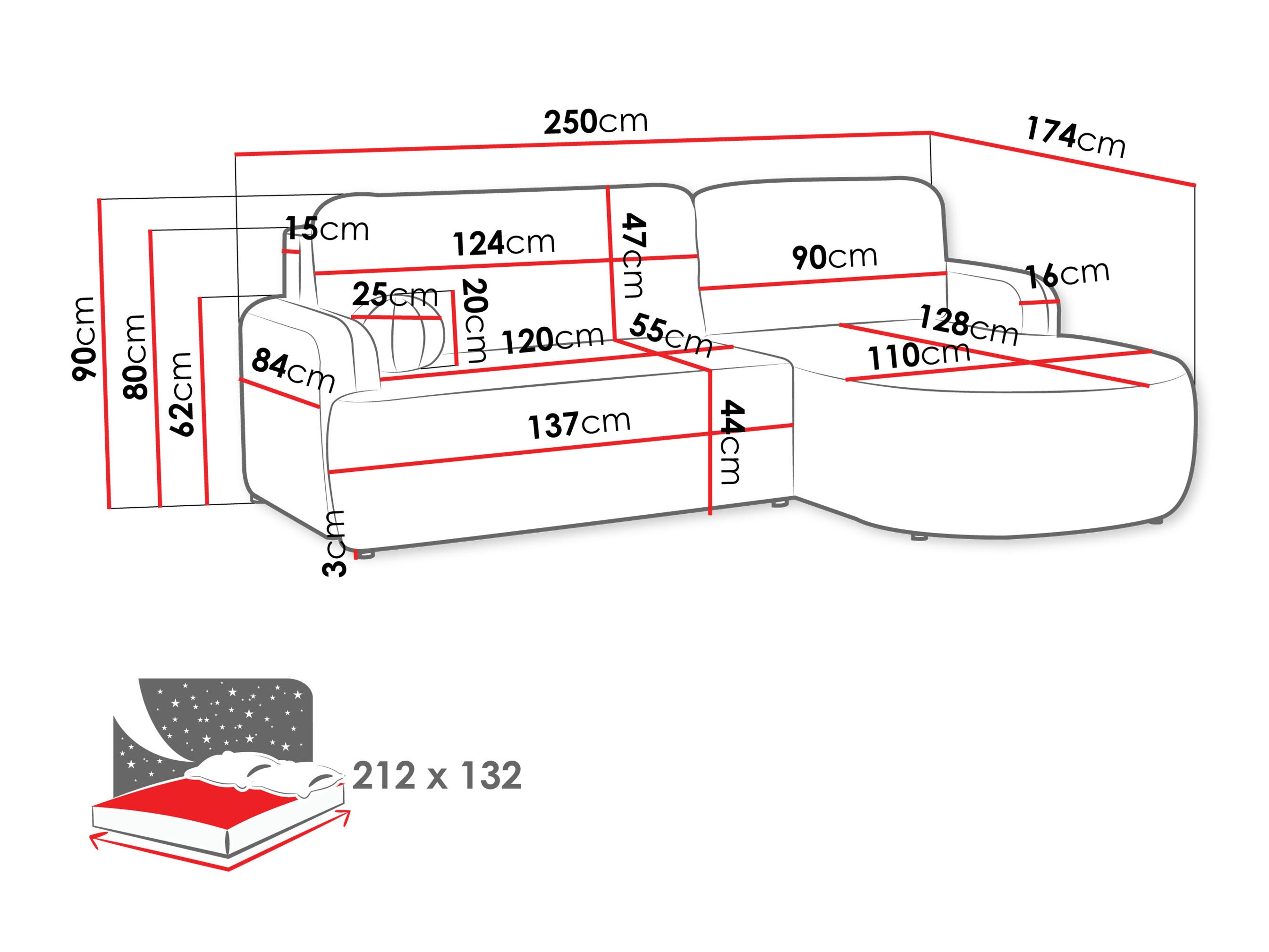 Nurgadiivan Comfivo Popis (Lumo 65)