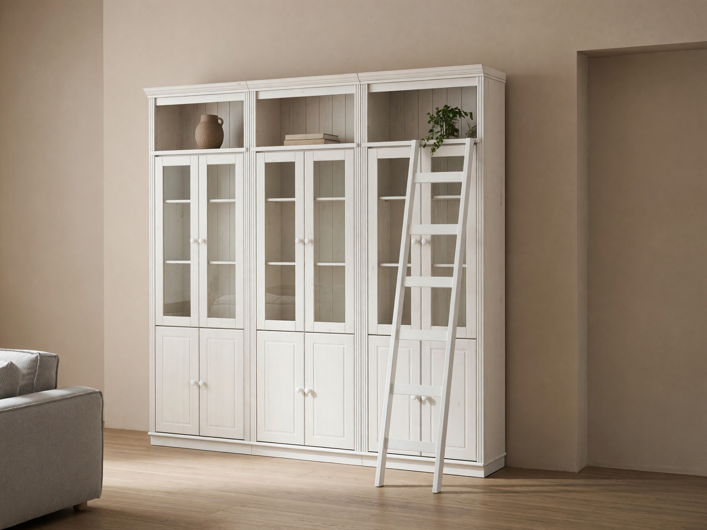 Riiulikomplekt Saltoro 130 (Valge)