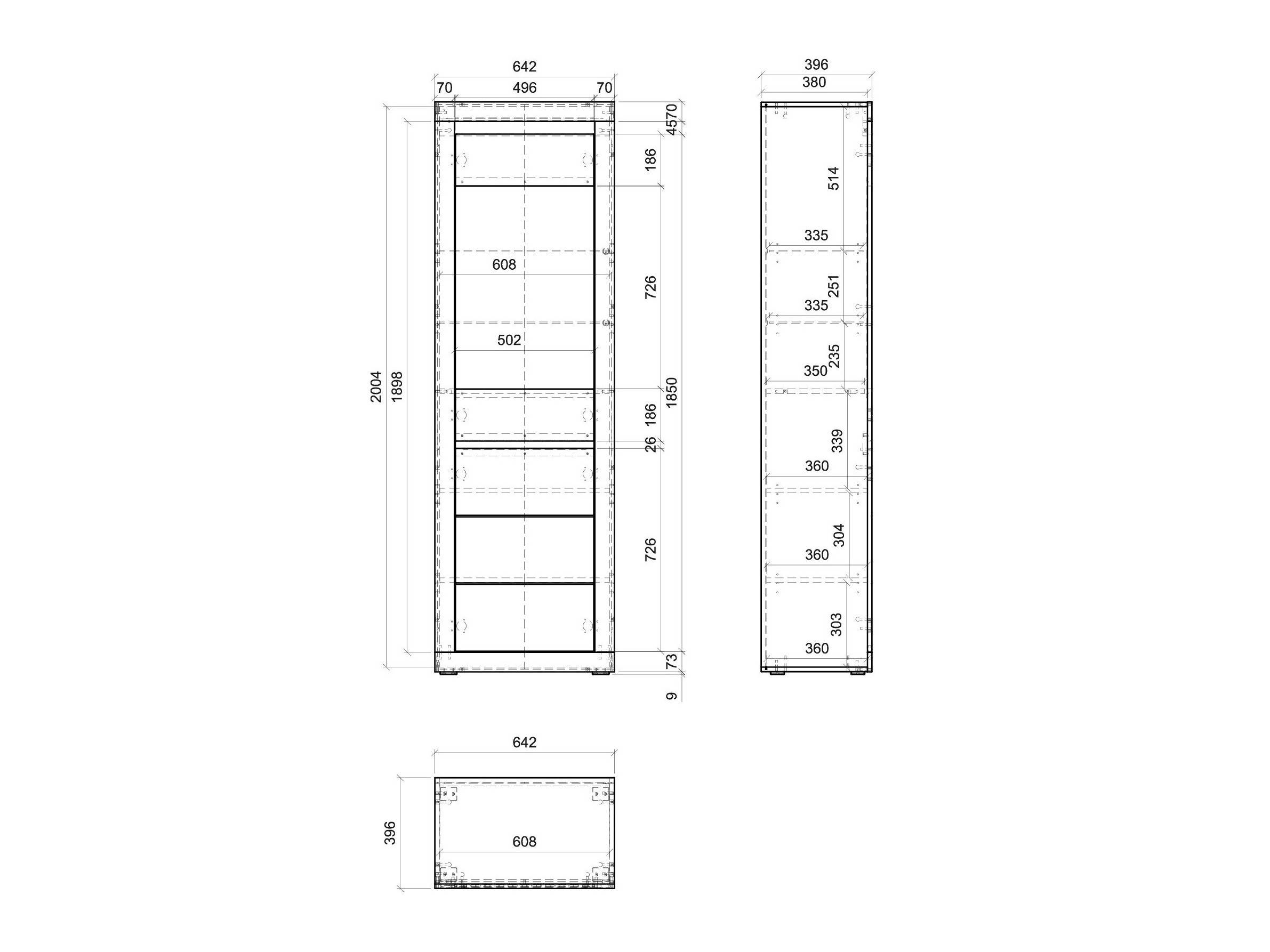 Elutoa komplekt Ophtola 120 (Vasak)