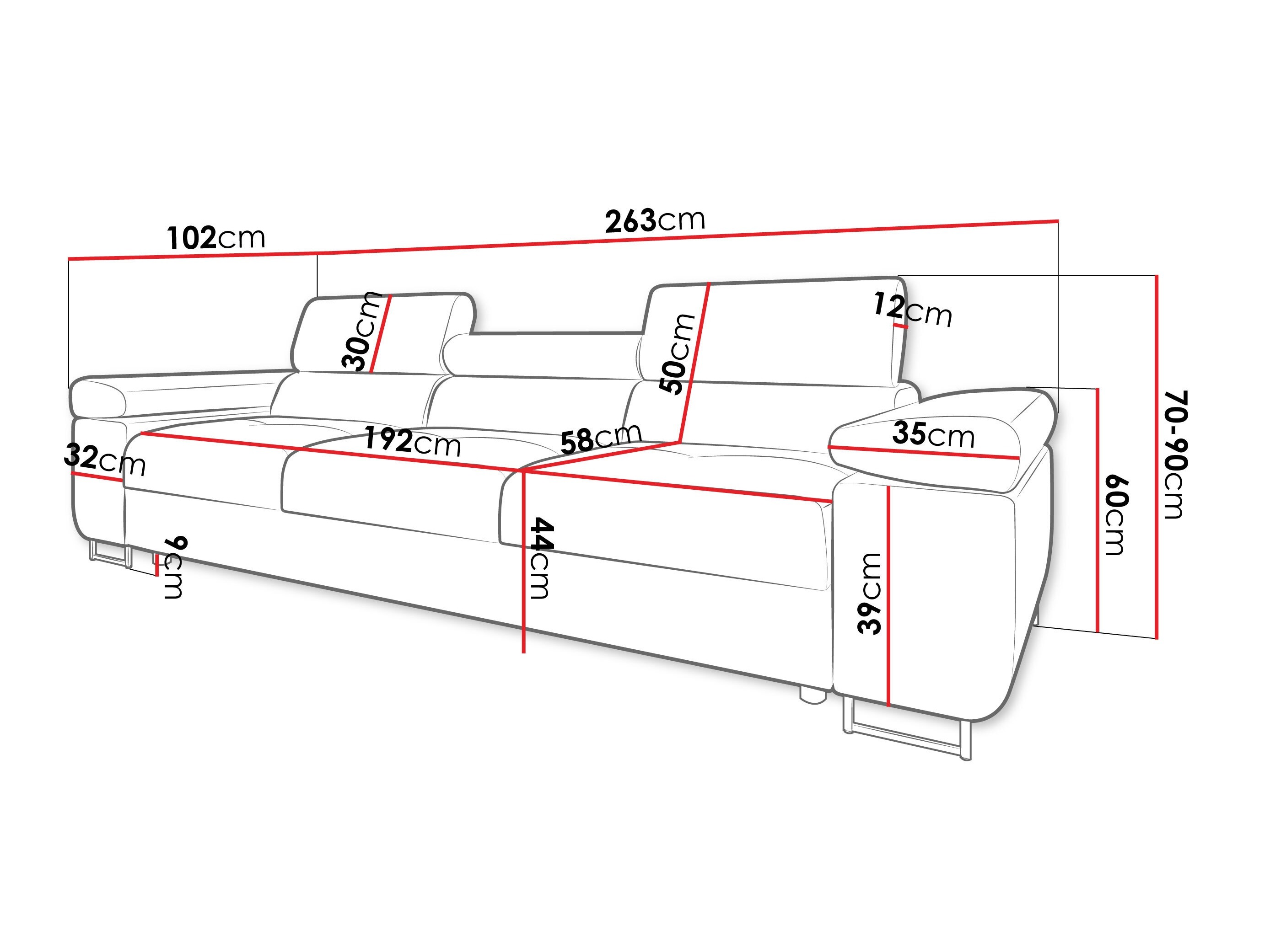 Diivan Comfivo Vinetum III (Margo 227.09)