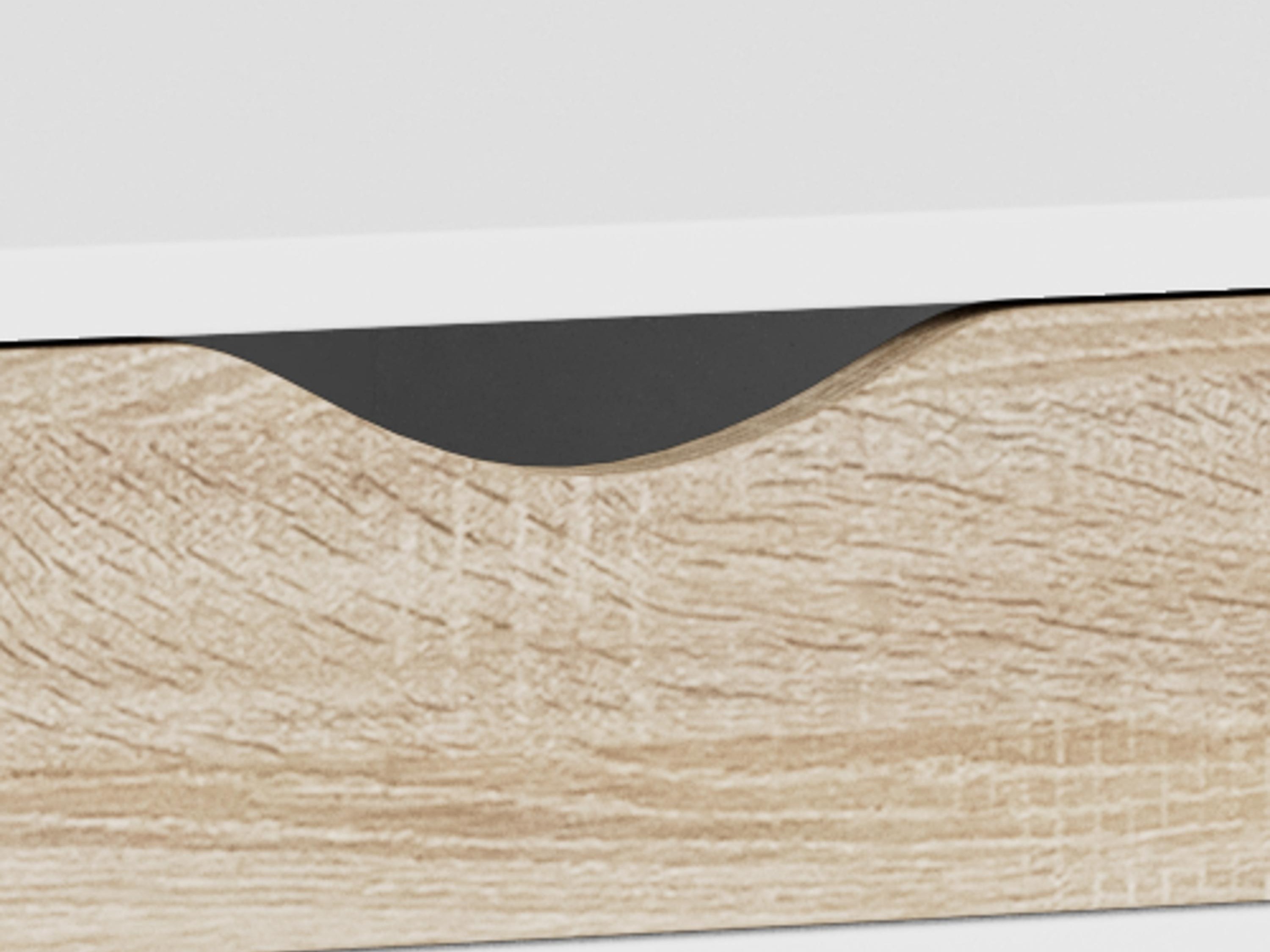 Kirjutuslaud Norsica 113 (Valge + Tamm)