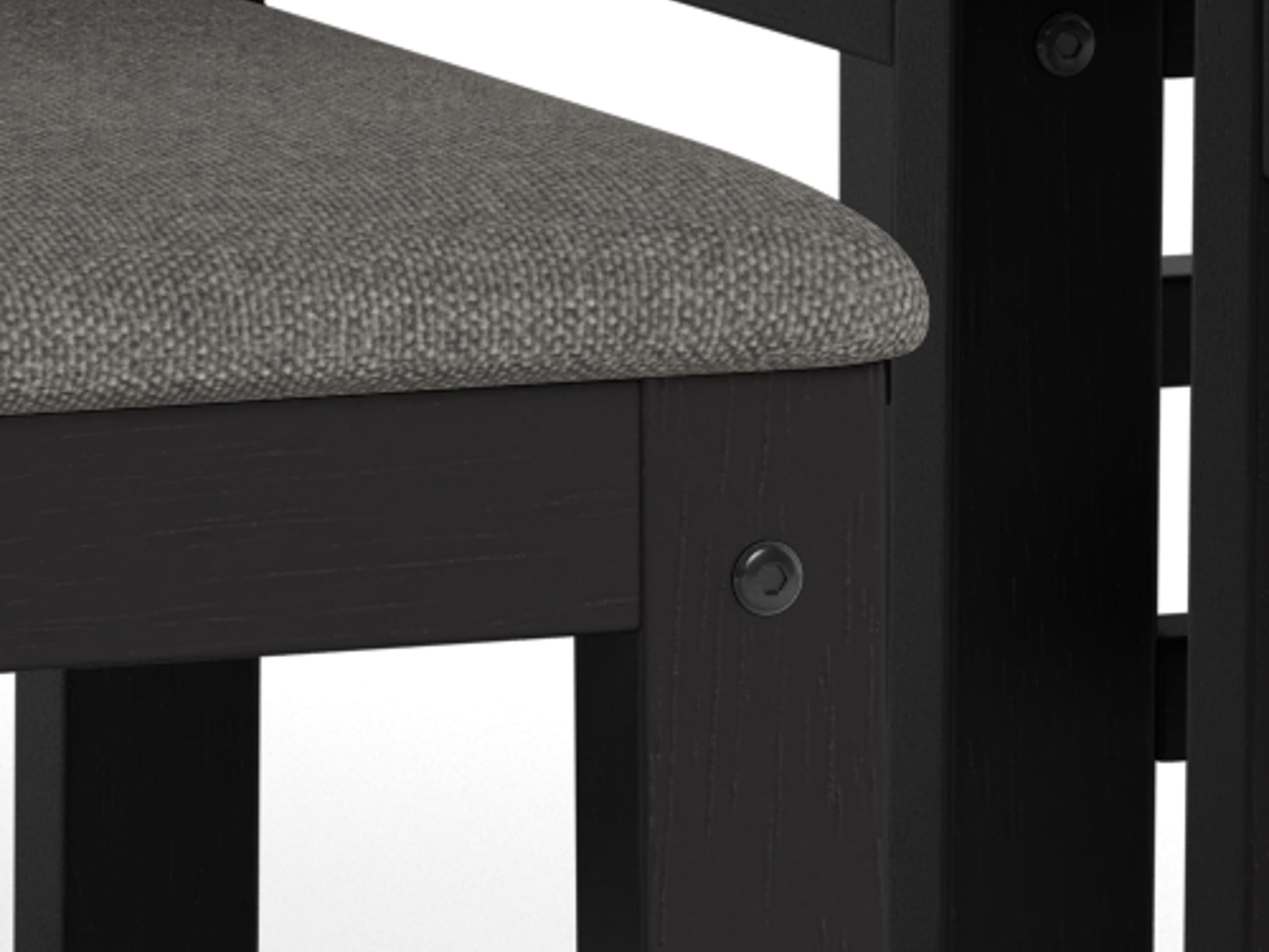 Söögitoakomplekt Norsica 857 (Must + Helehall)