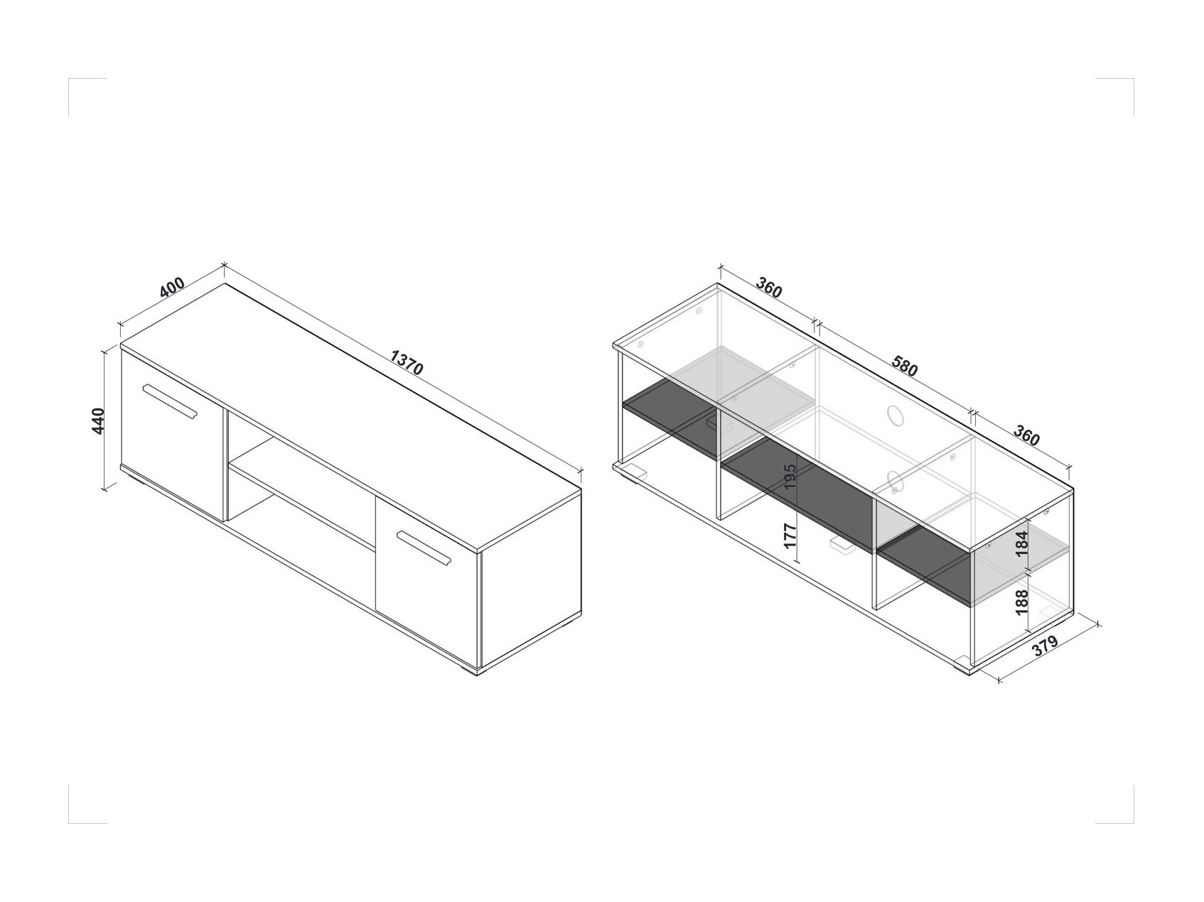TV-alus Cirveso 109 (Sonoma tamm)