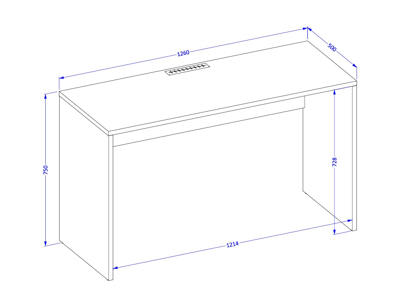 Kirjutuslaud Nolcala 103