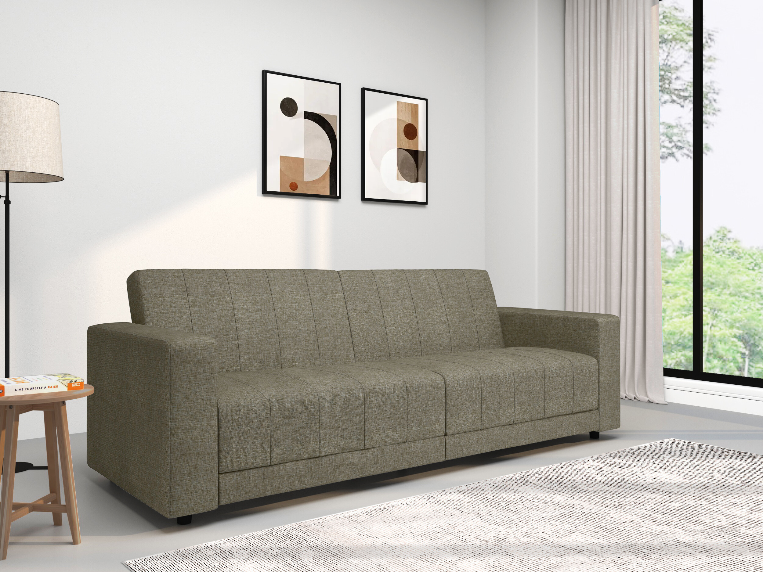 Diivanvoodi Tulsa 679 (Helepruun)