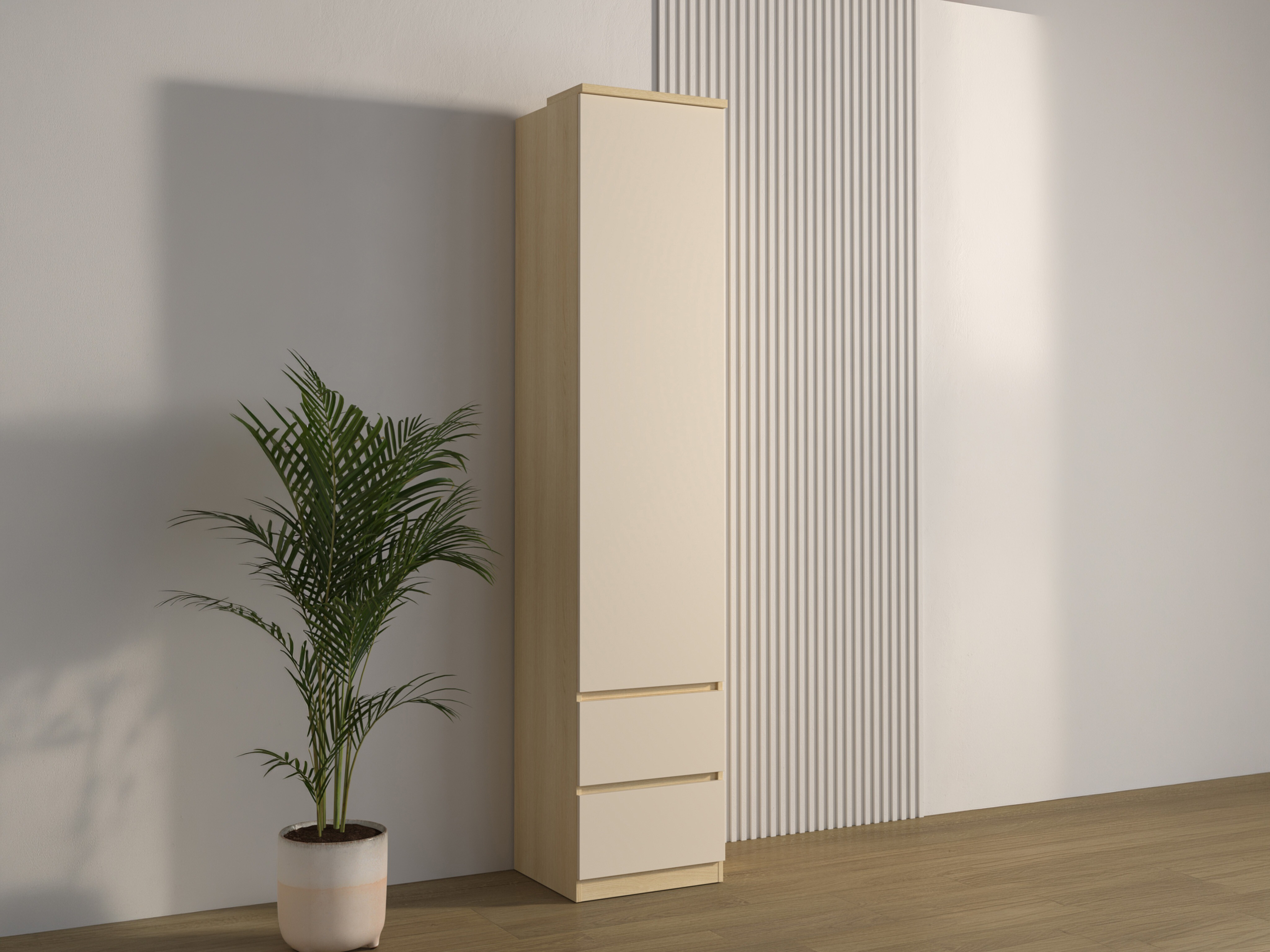 Riiul Nolcala 115 (Tamm + Beež)