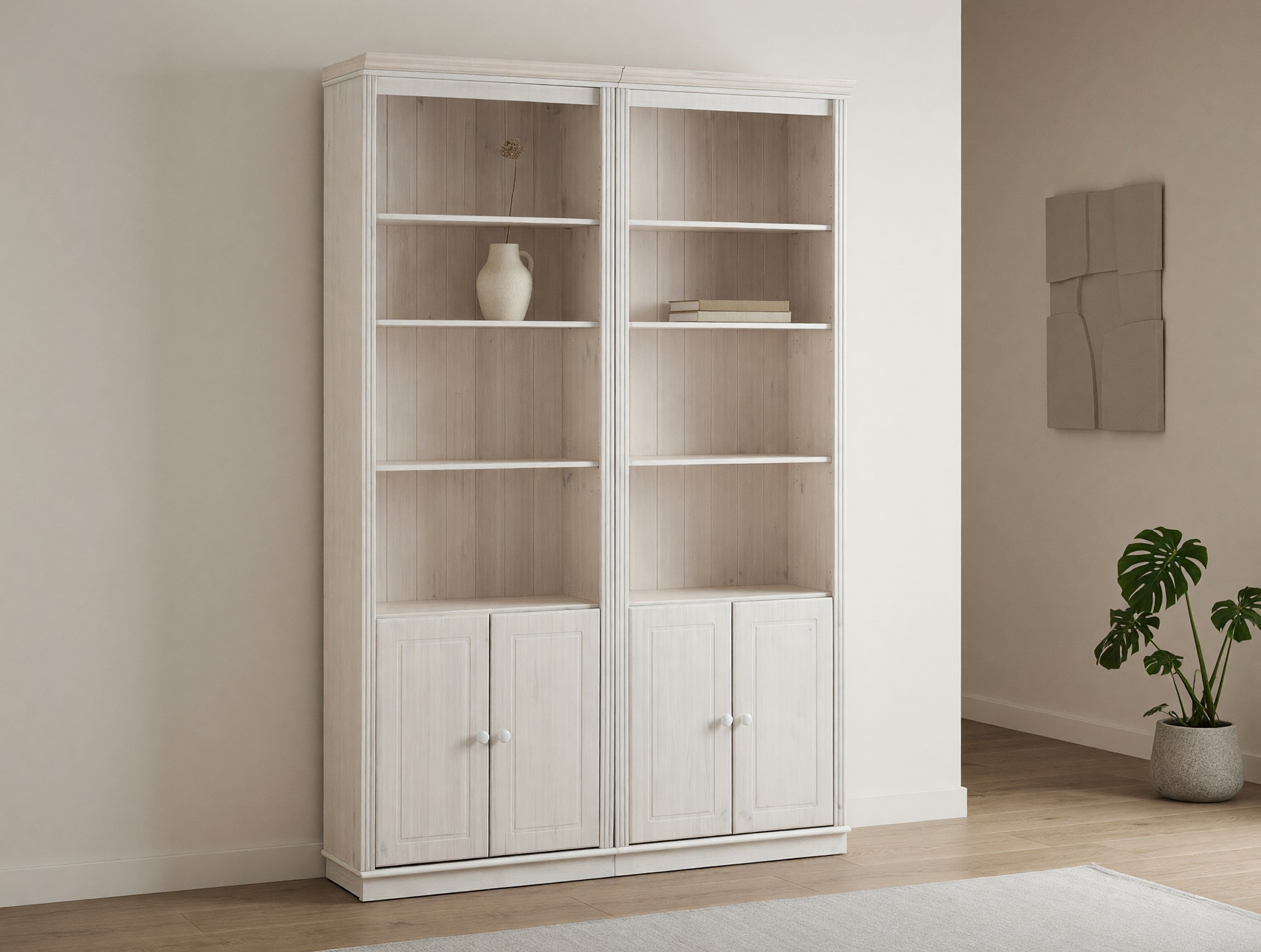Riiulikomplekt Saltoro 115 (Valge)