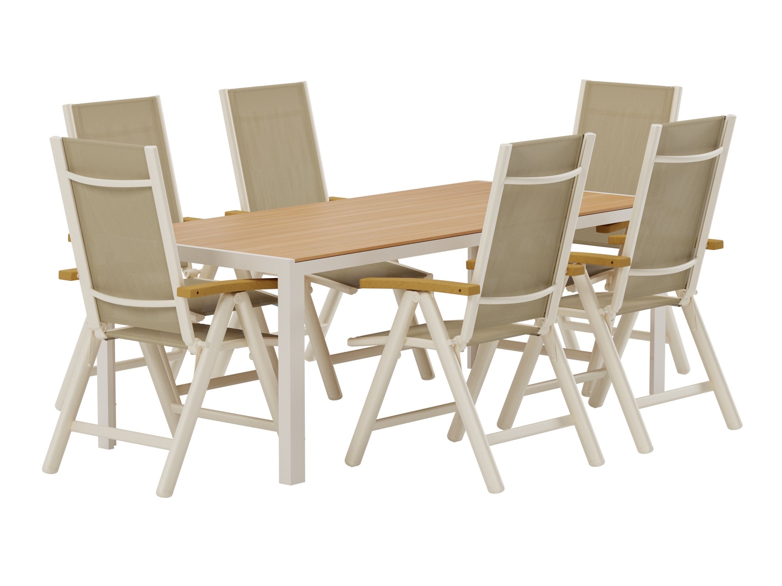 Laua ja toolide komplekt Dallas 5205