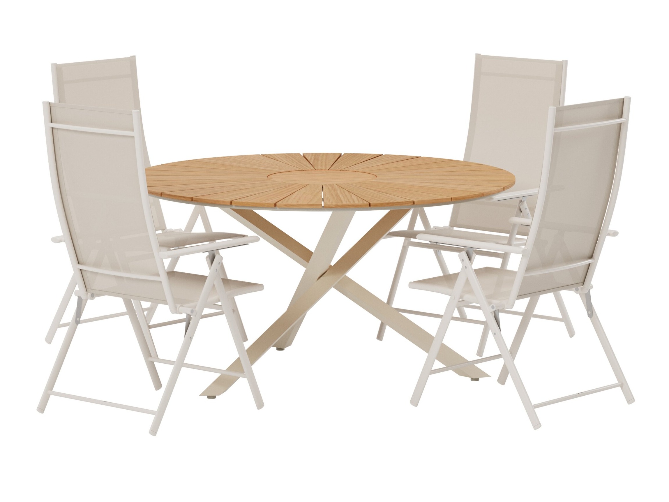 Laua ja toolide komplekt Dallas 5209