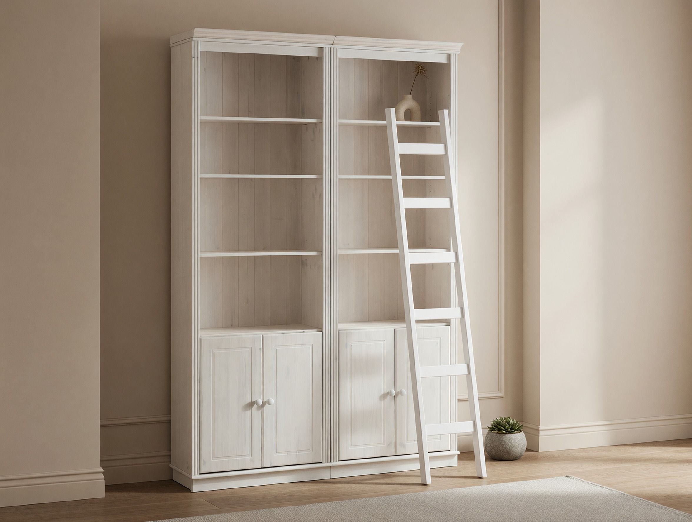 Riiulikomplekt Saltoro 118 (Valge)